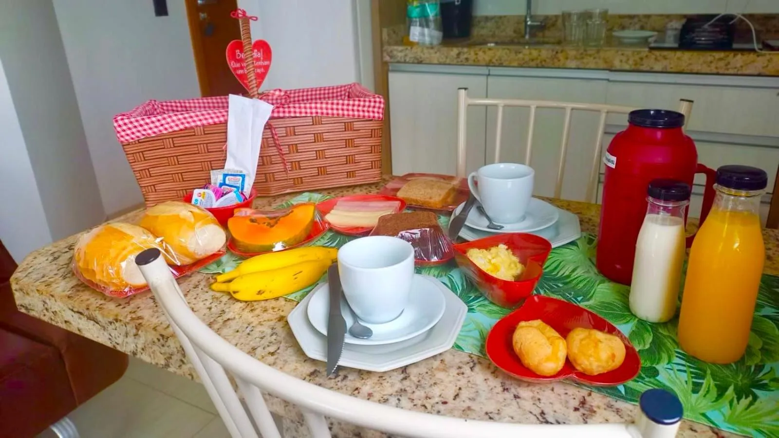 Breakfast in Pousada Villa Maciel