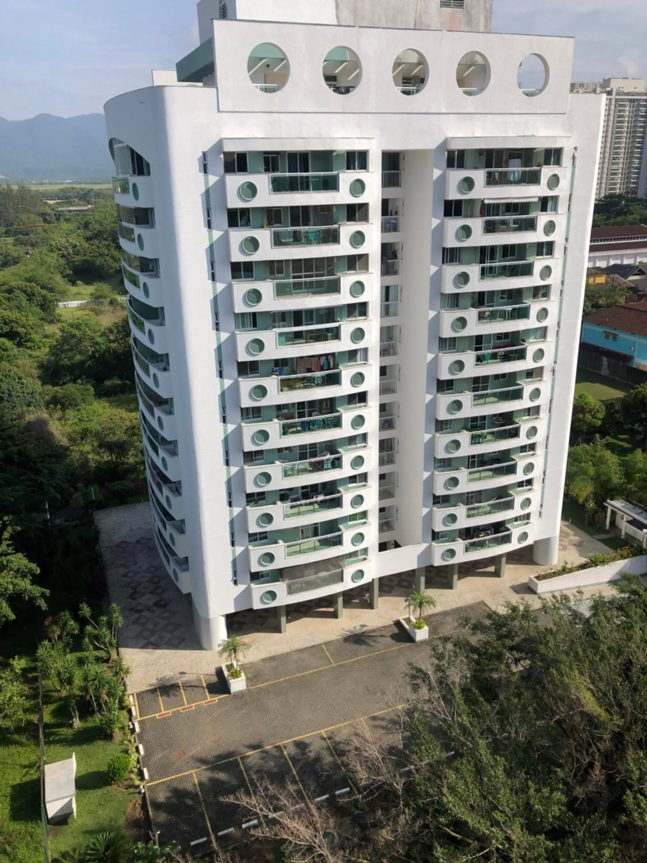 Property building in Apartamento Recreio Barra Bonita