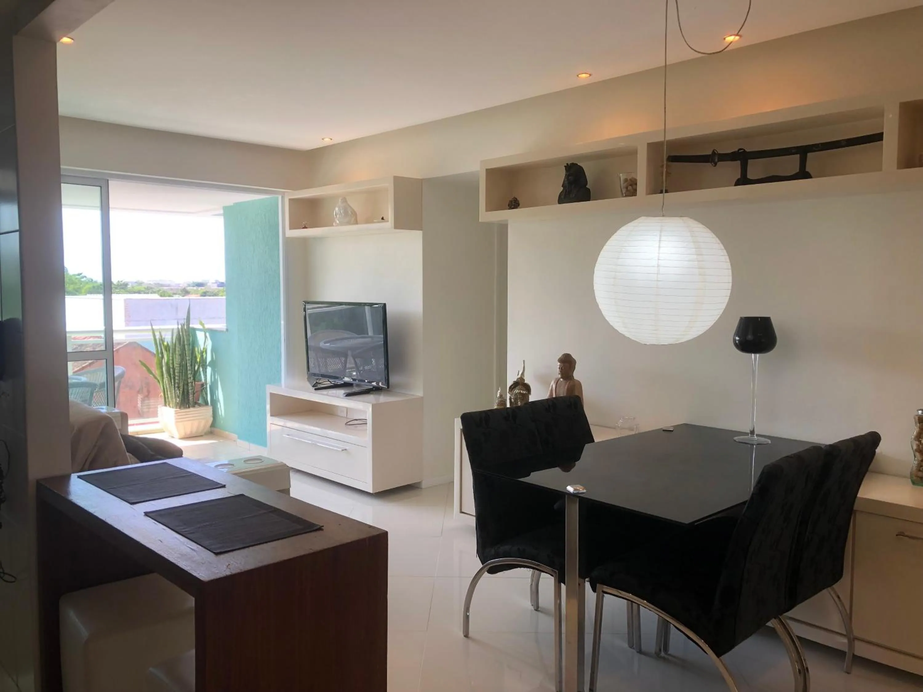 Living room in Apartamento Recreio Barra Bonita