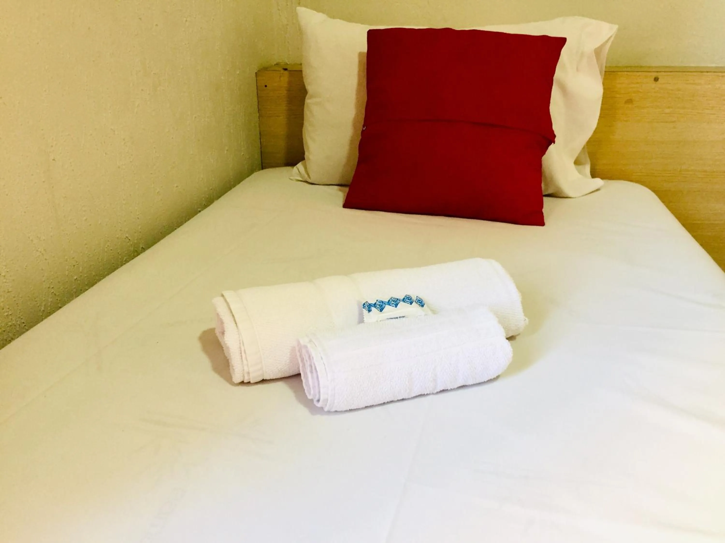 Bed in Hotel Cambará