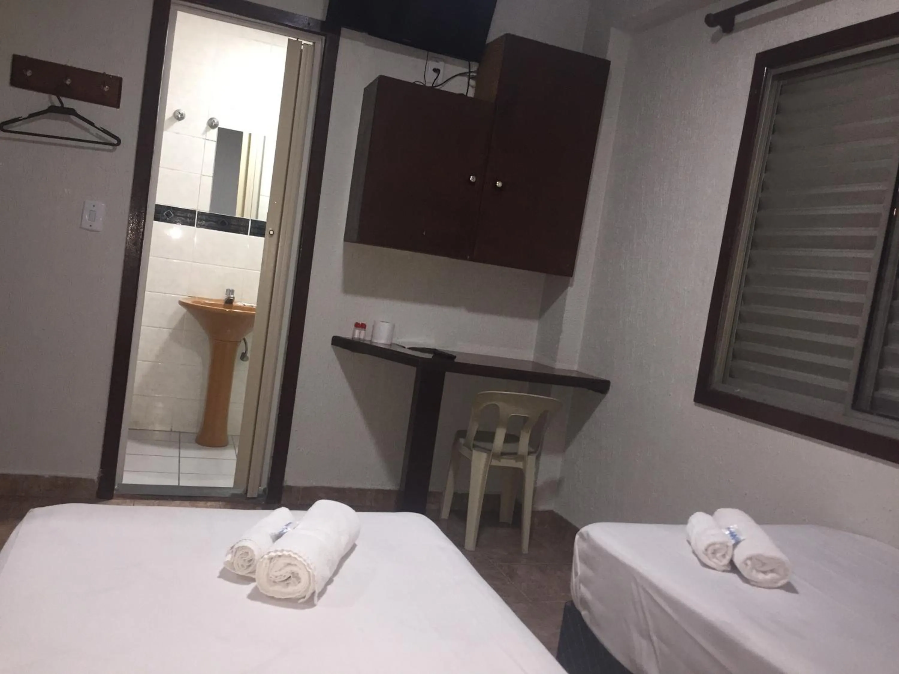 Bed in Hotel Cambará