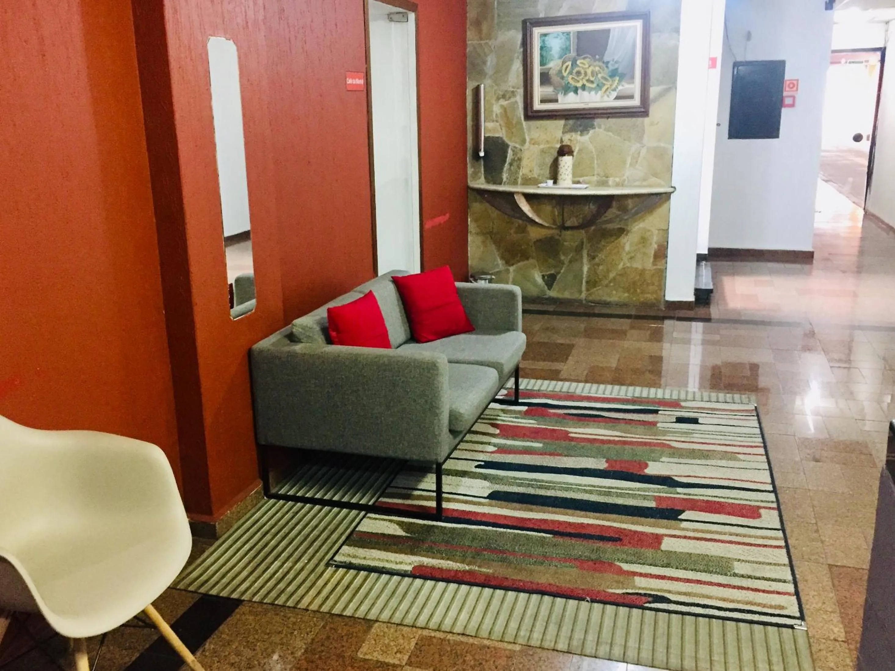 Lobby or reception in Hotel Cambará