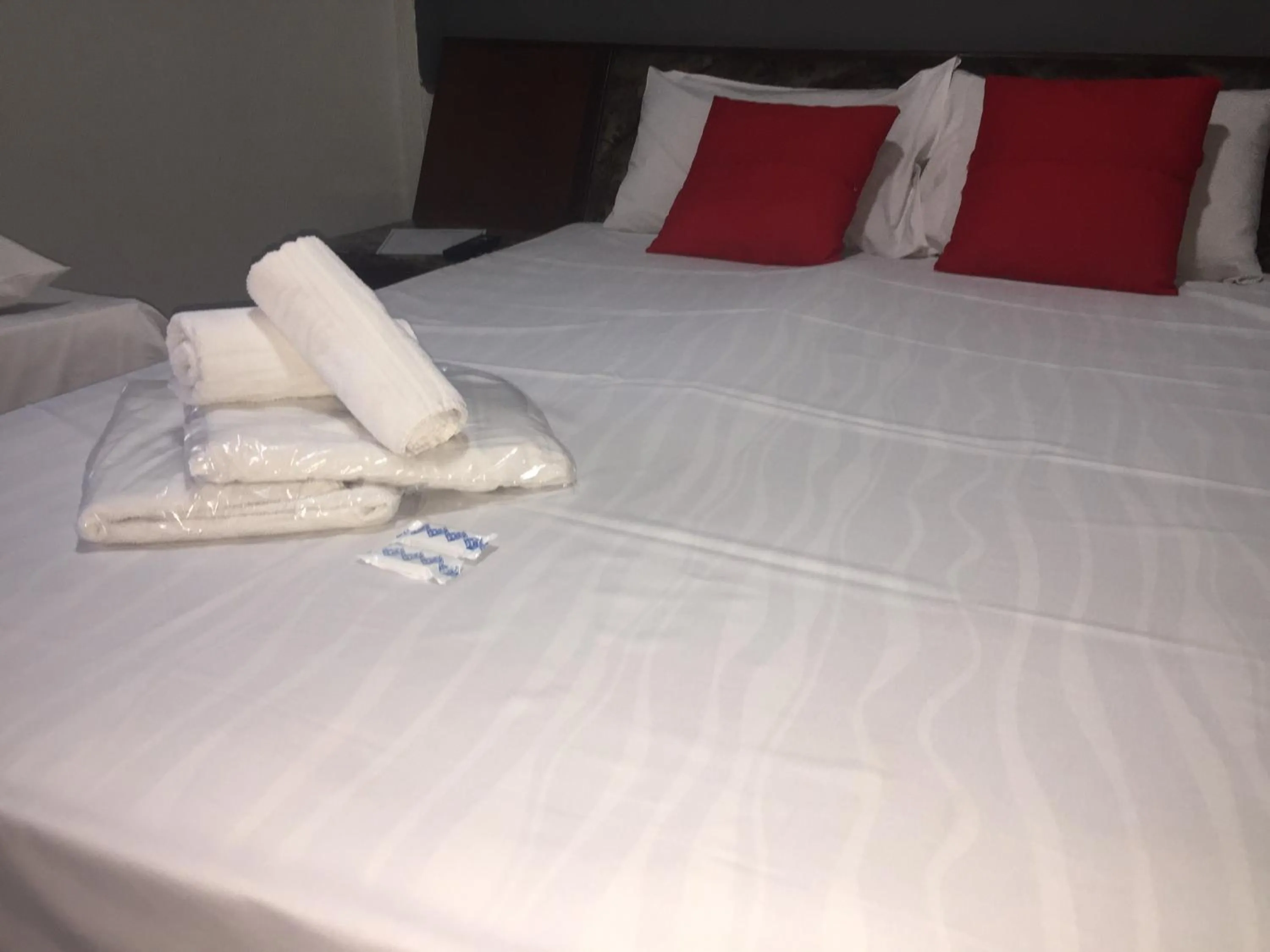 Bed in Hotel Cambará
