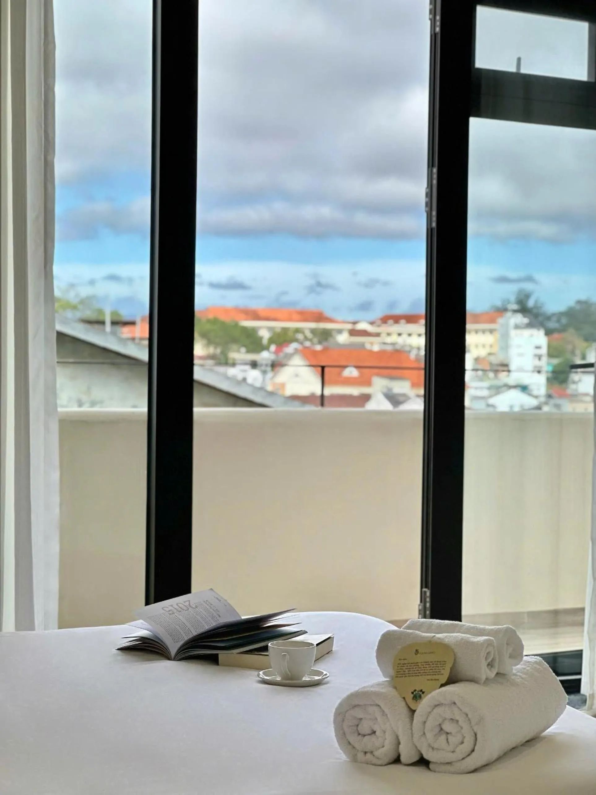 Bed in Túi Ba Gang Central Hotel