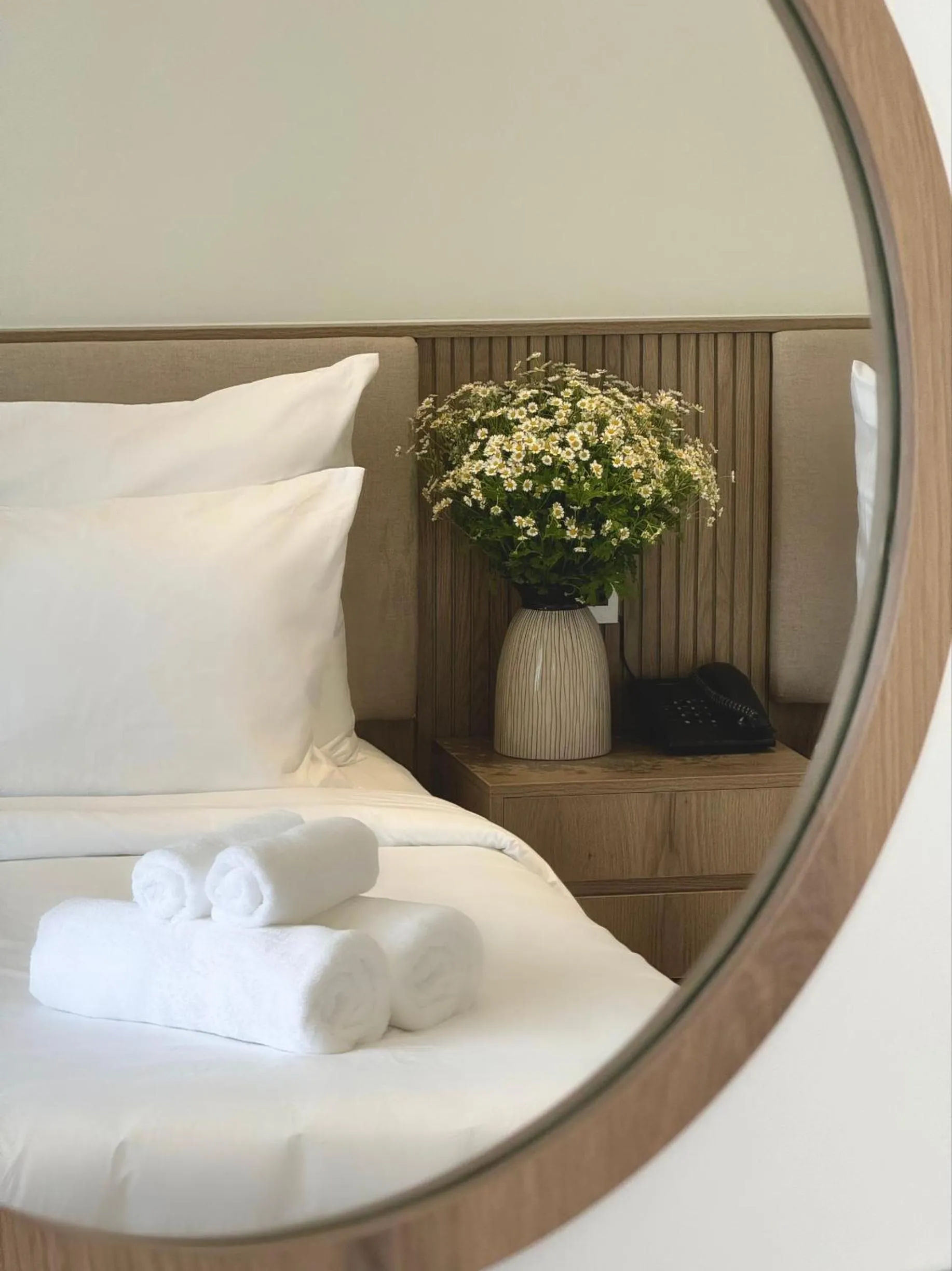 Decorative detail, Bed in Túi Ba Gang Central Hotel