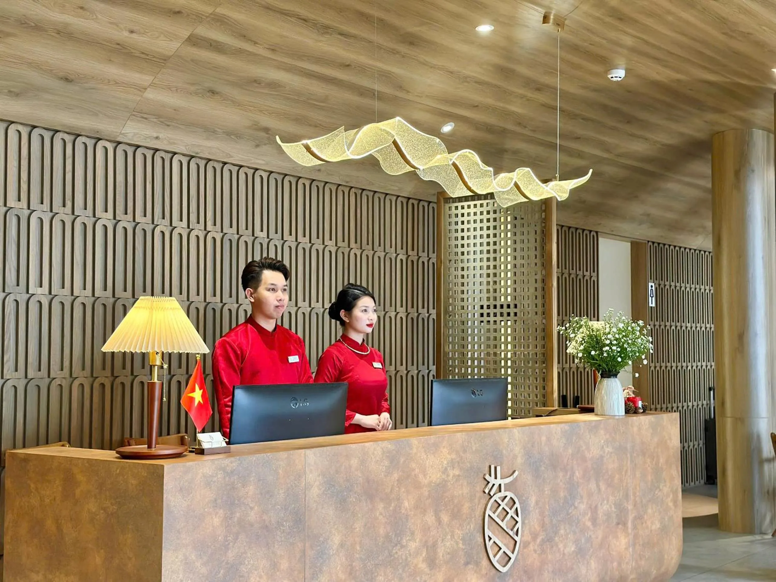 Lobby or reception in Túi Ba Gang Central Hotel