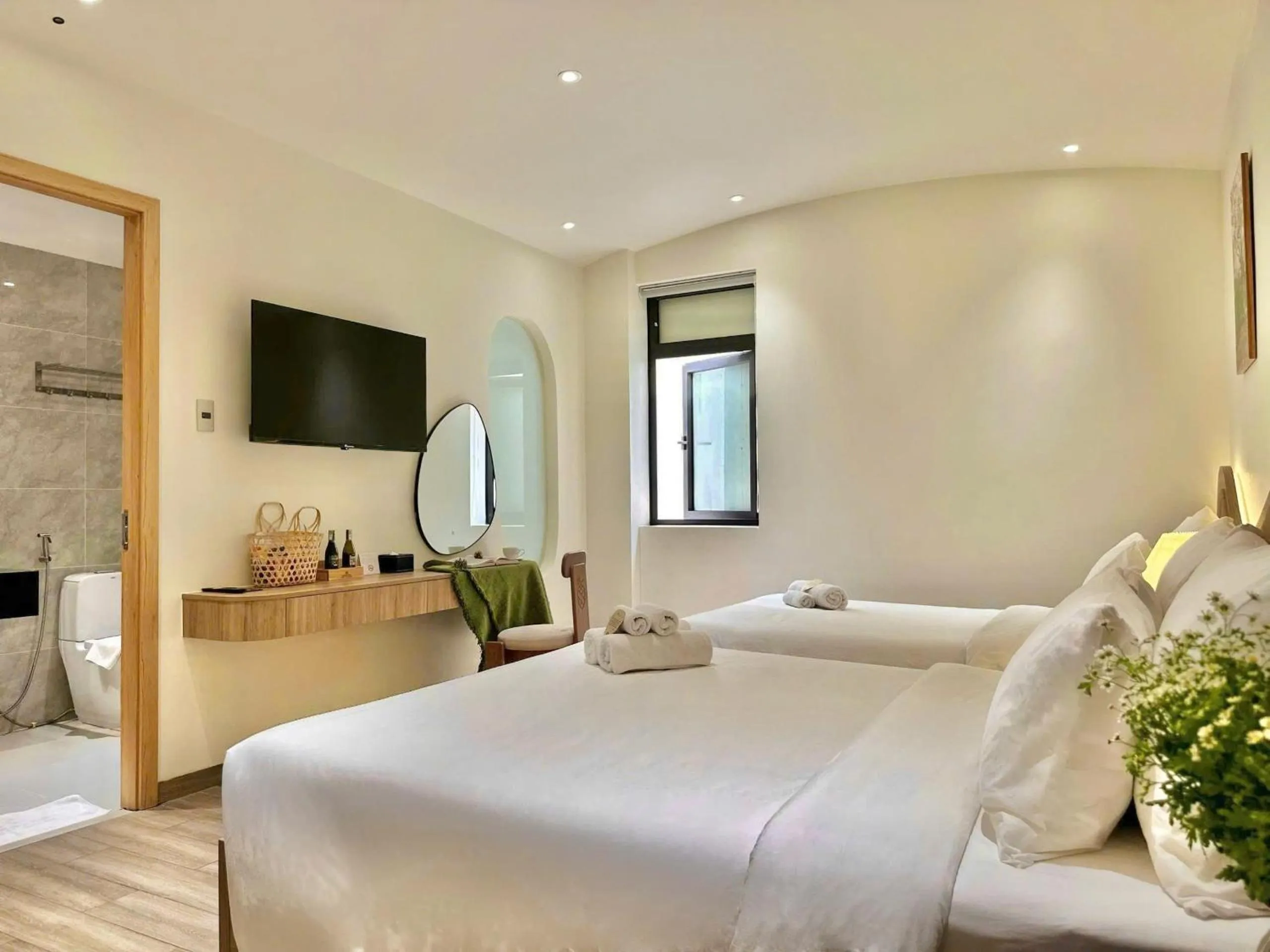 Bedroom, Bed in Túi Ba Gang Central Hotel