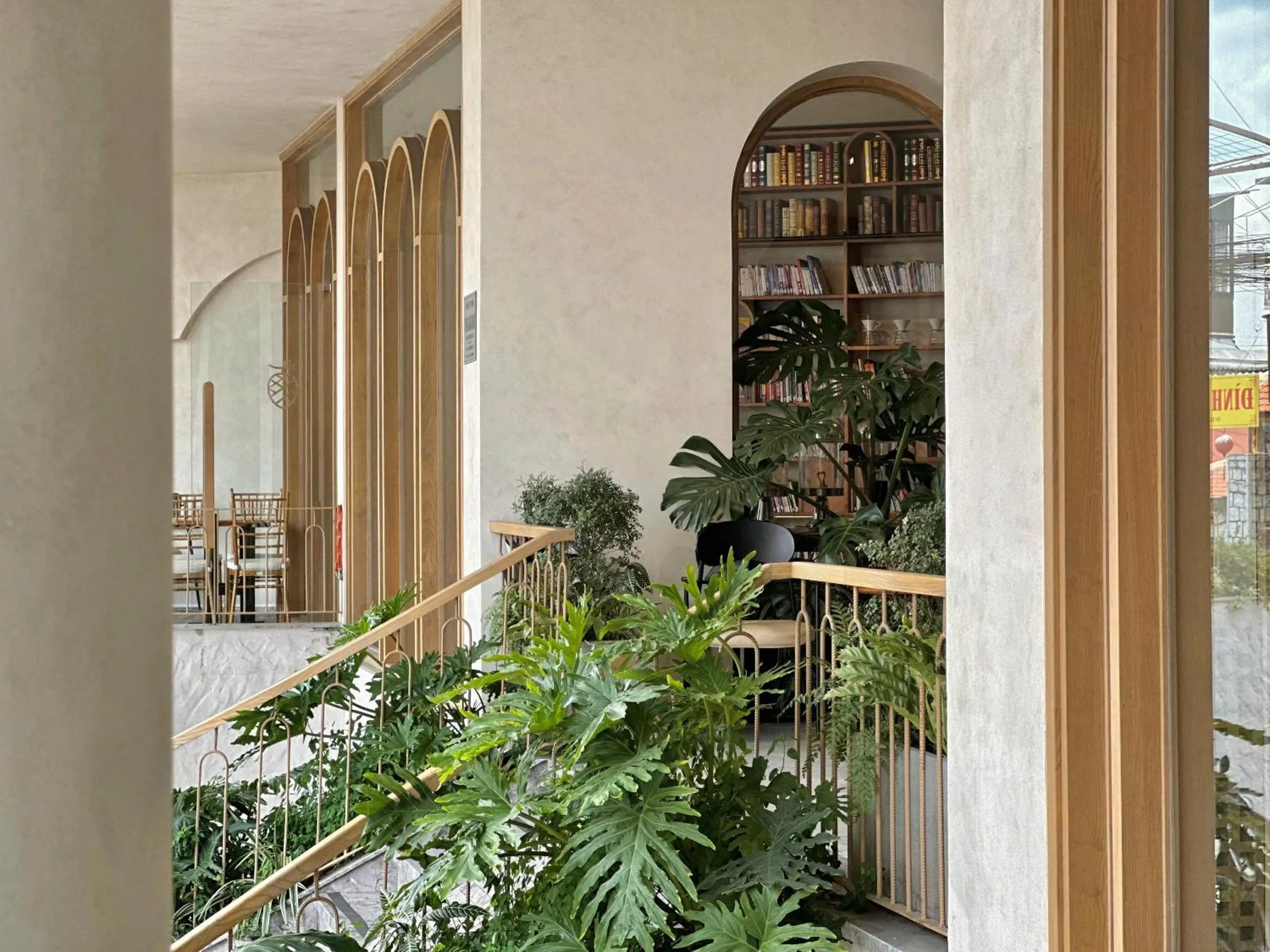 Library in Túi Ba Gang Central Hotel