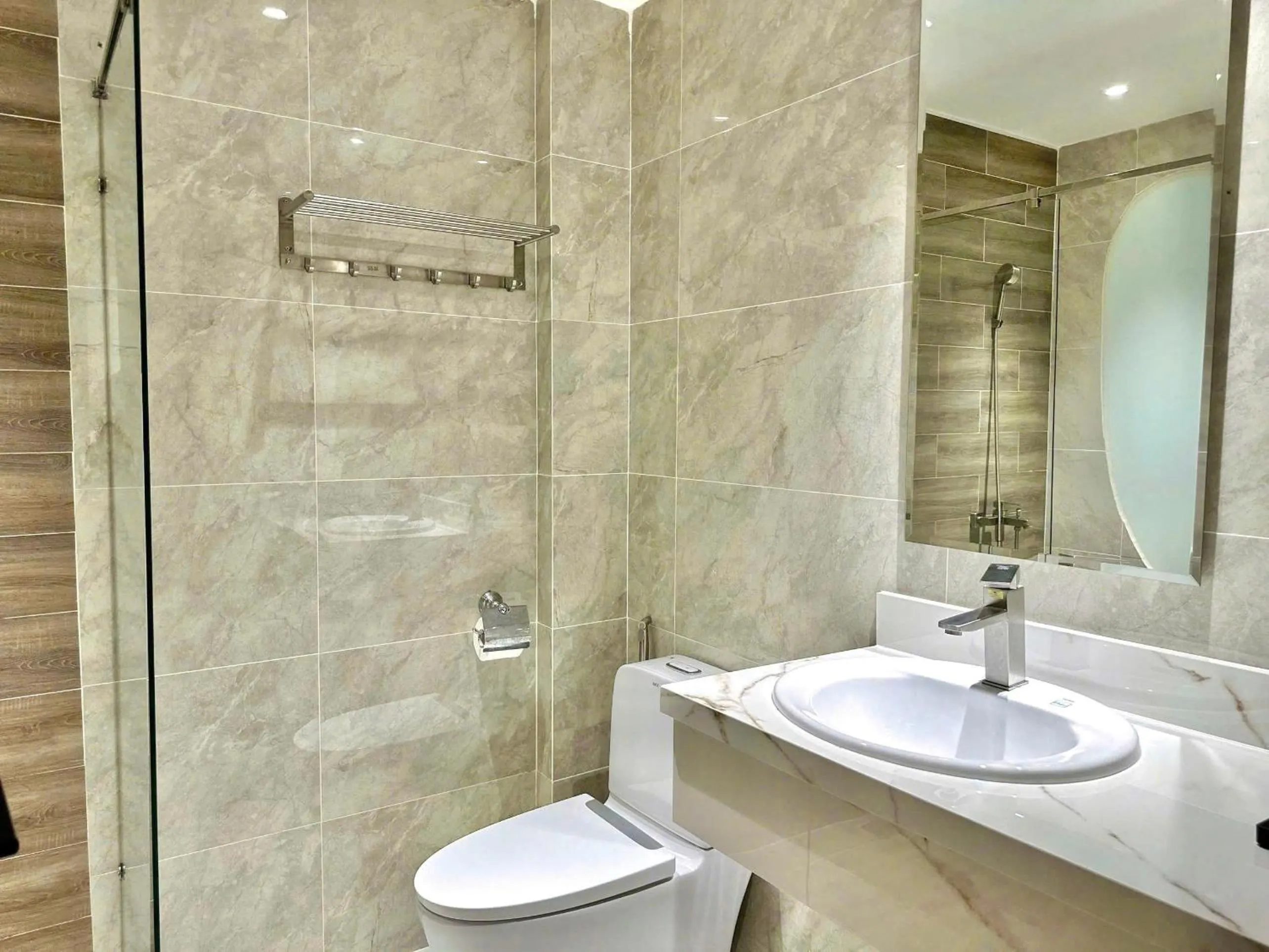 towels in Túi Ba Gang Central Hotel