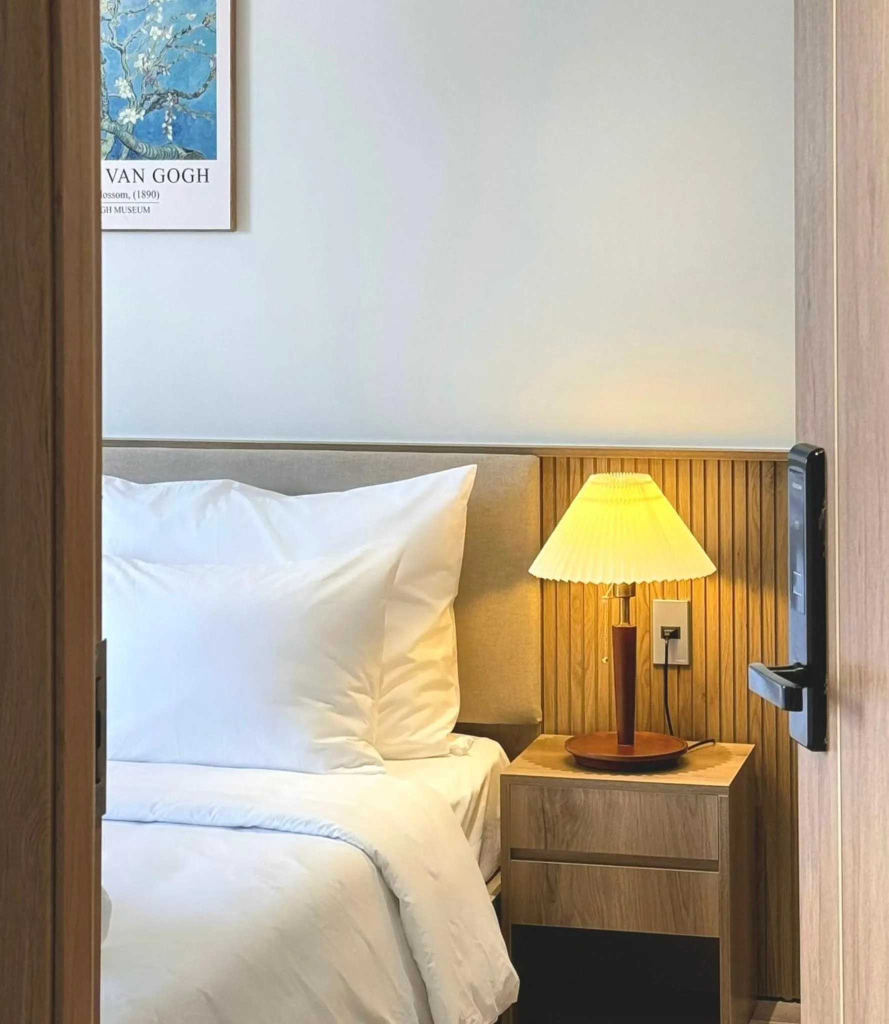 Decorative detail, Bed in Túi Ba Gang Central Hotel