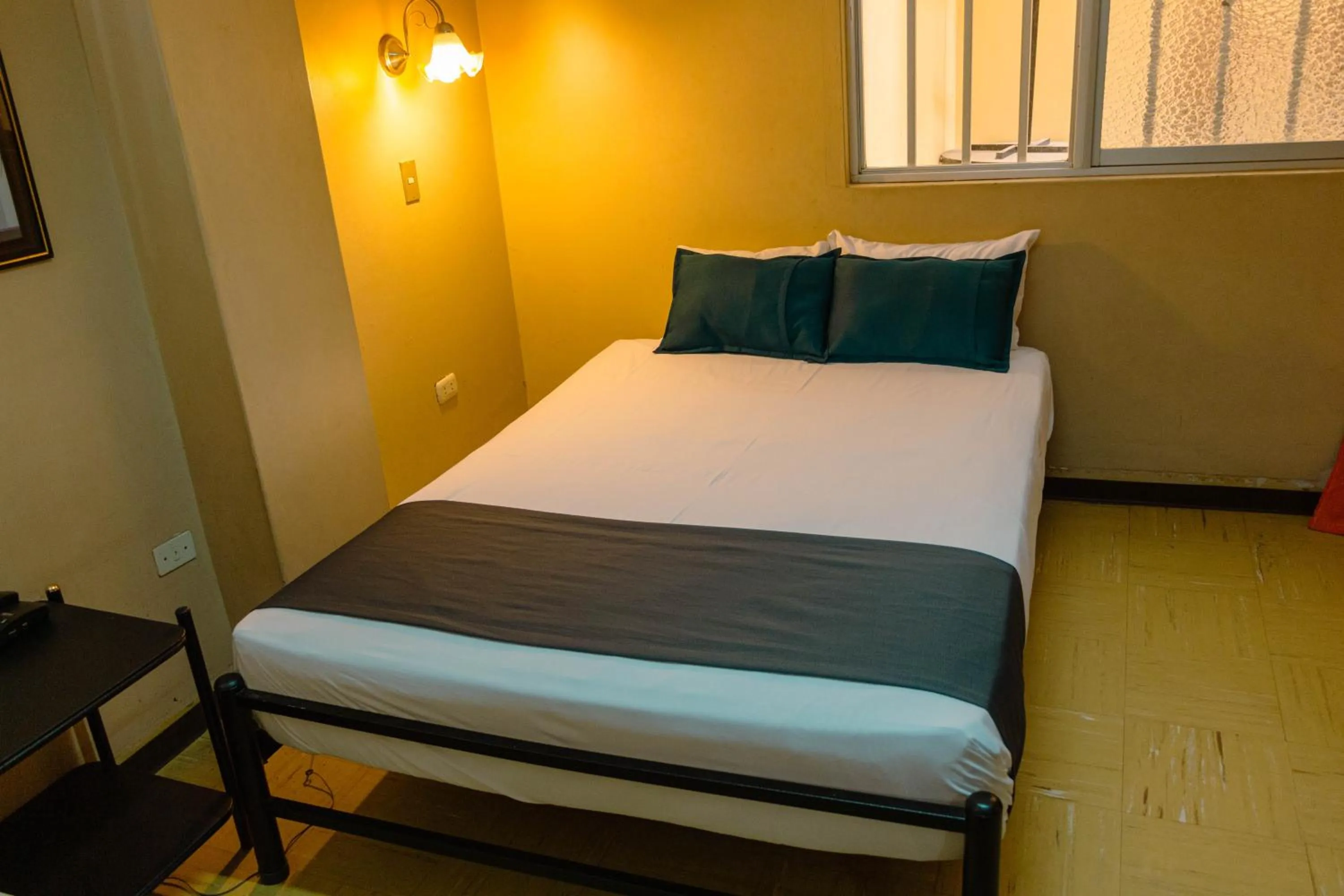 Bed in Hotel Aristi