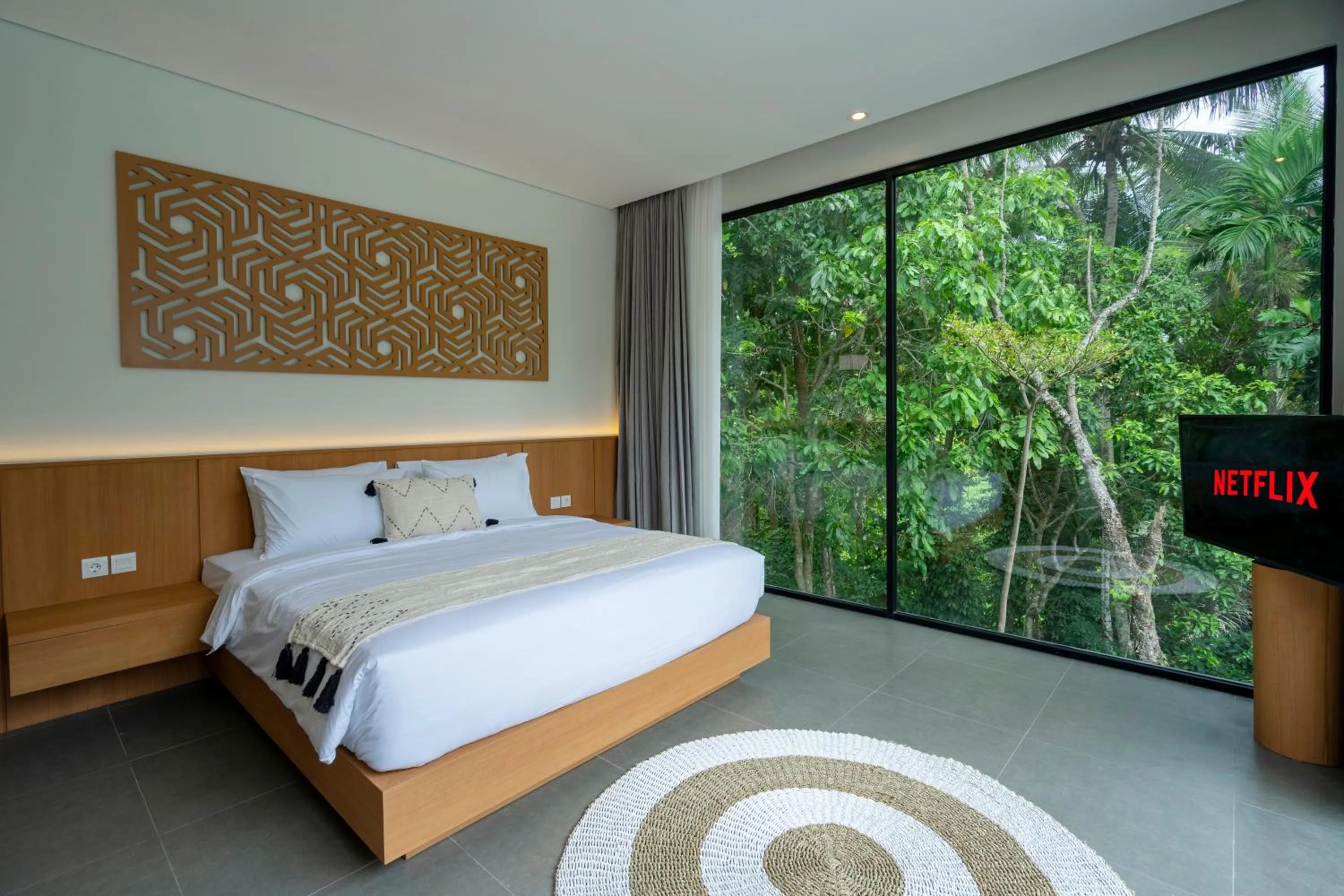 Bed in Villa Talun by GORO