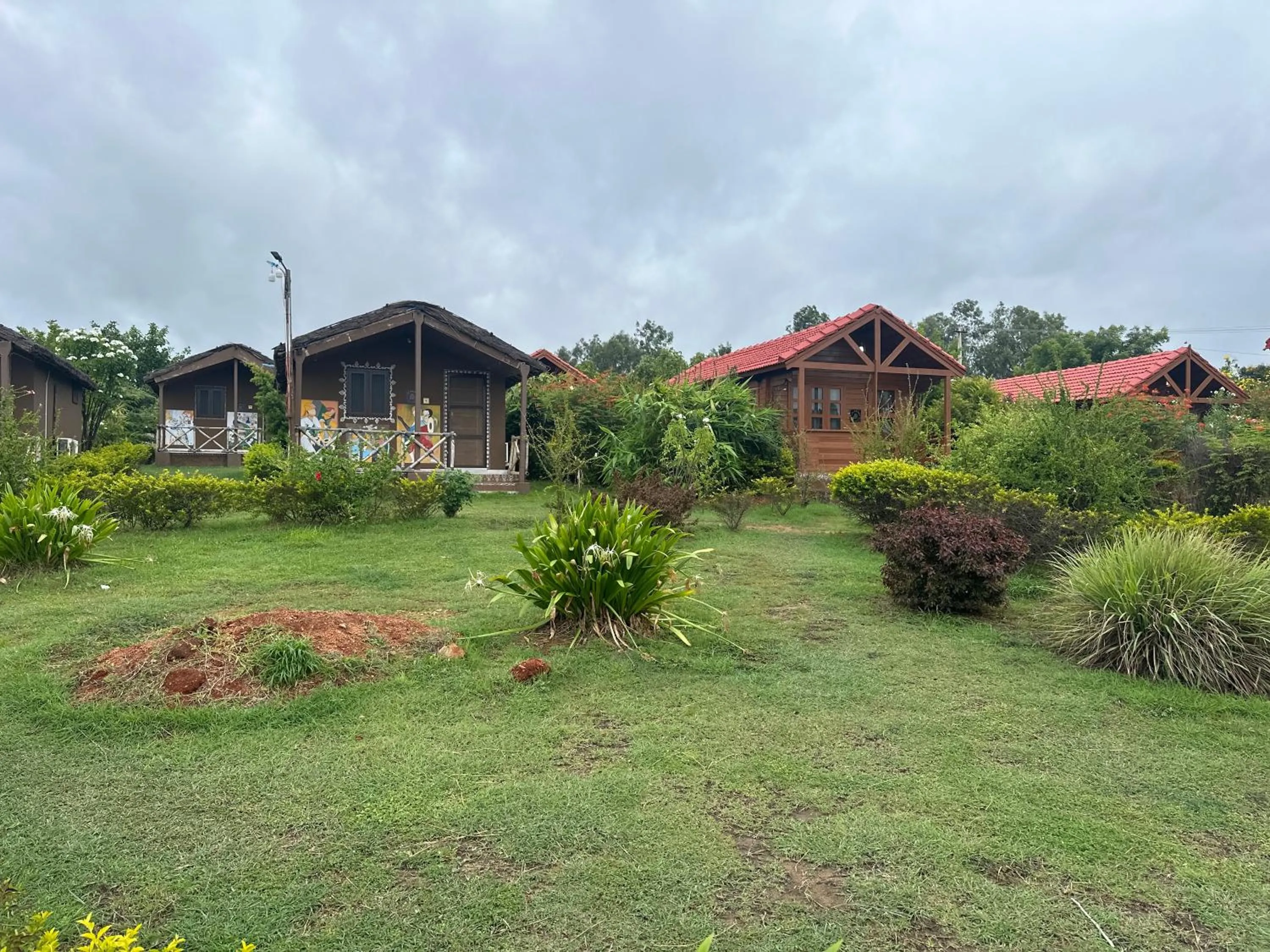 Property building in Leo wooden resorts