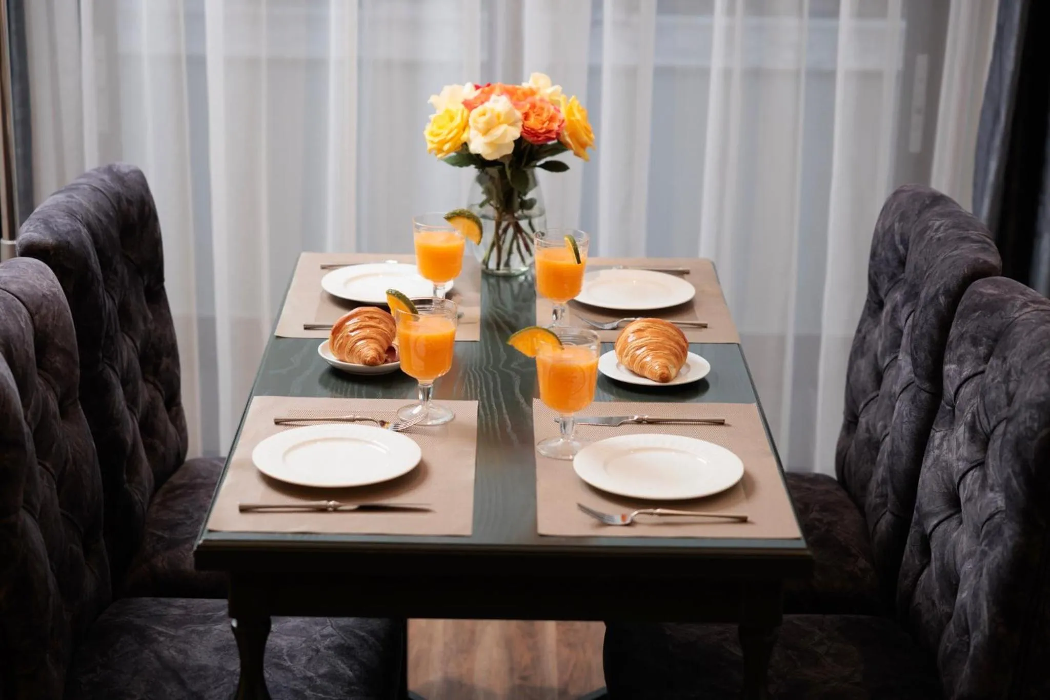 Seating area in Eli Rina Hotel