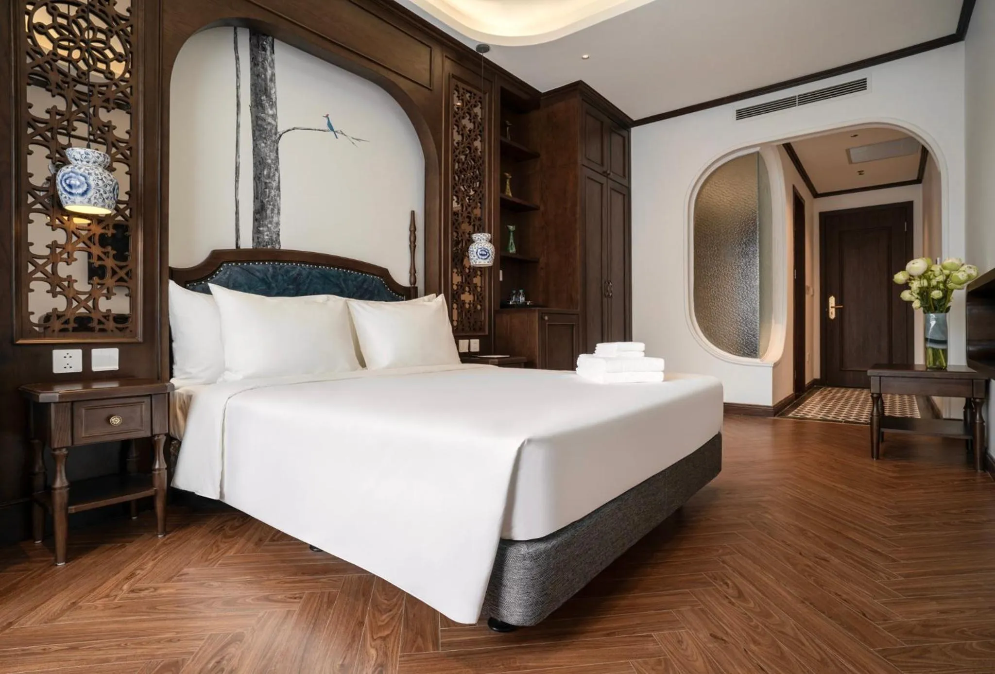 Bed in Eli Rina Hotel