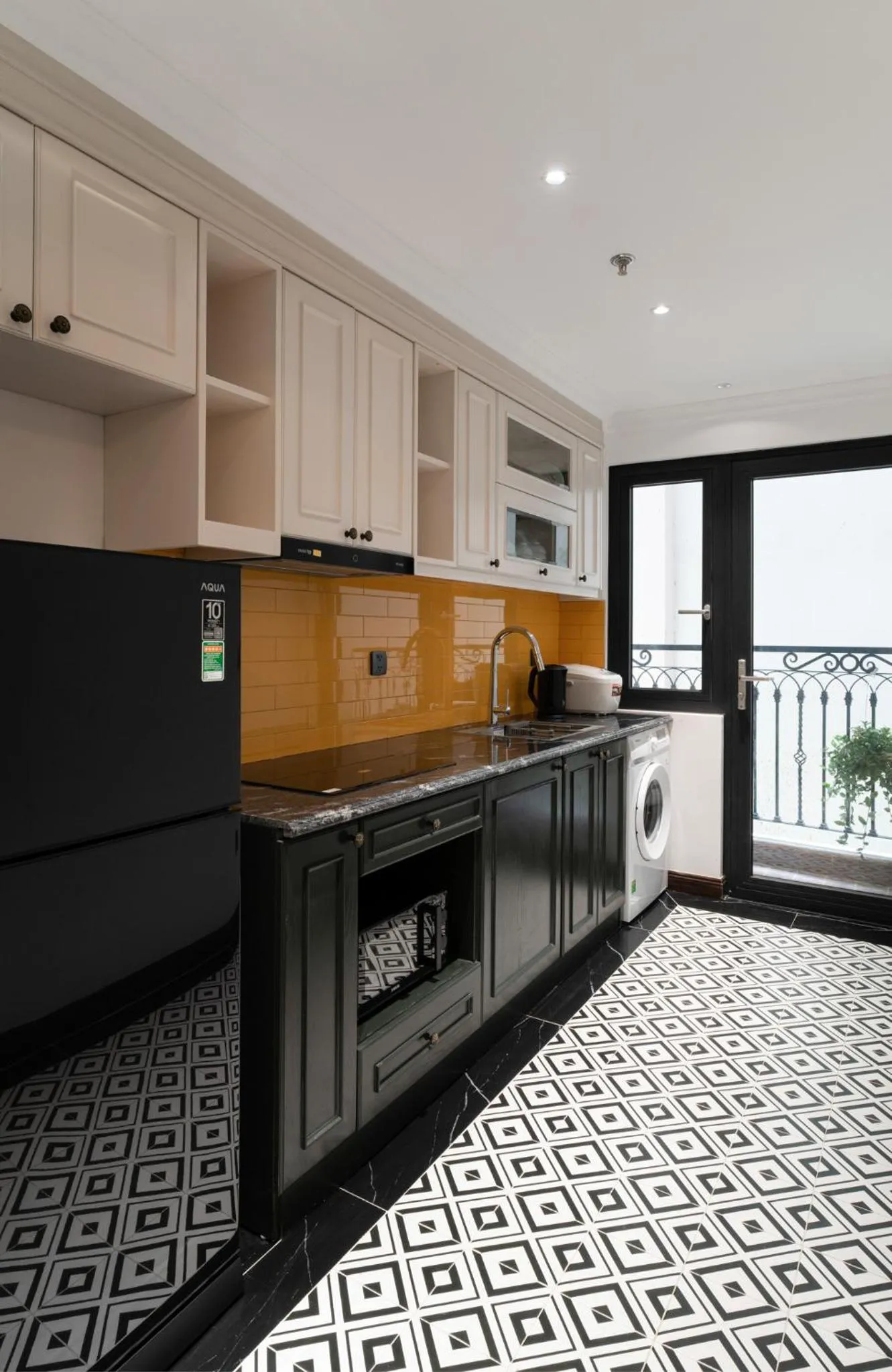 Kitchen or kitchenette in Eli Rina Hotel