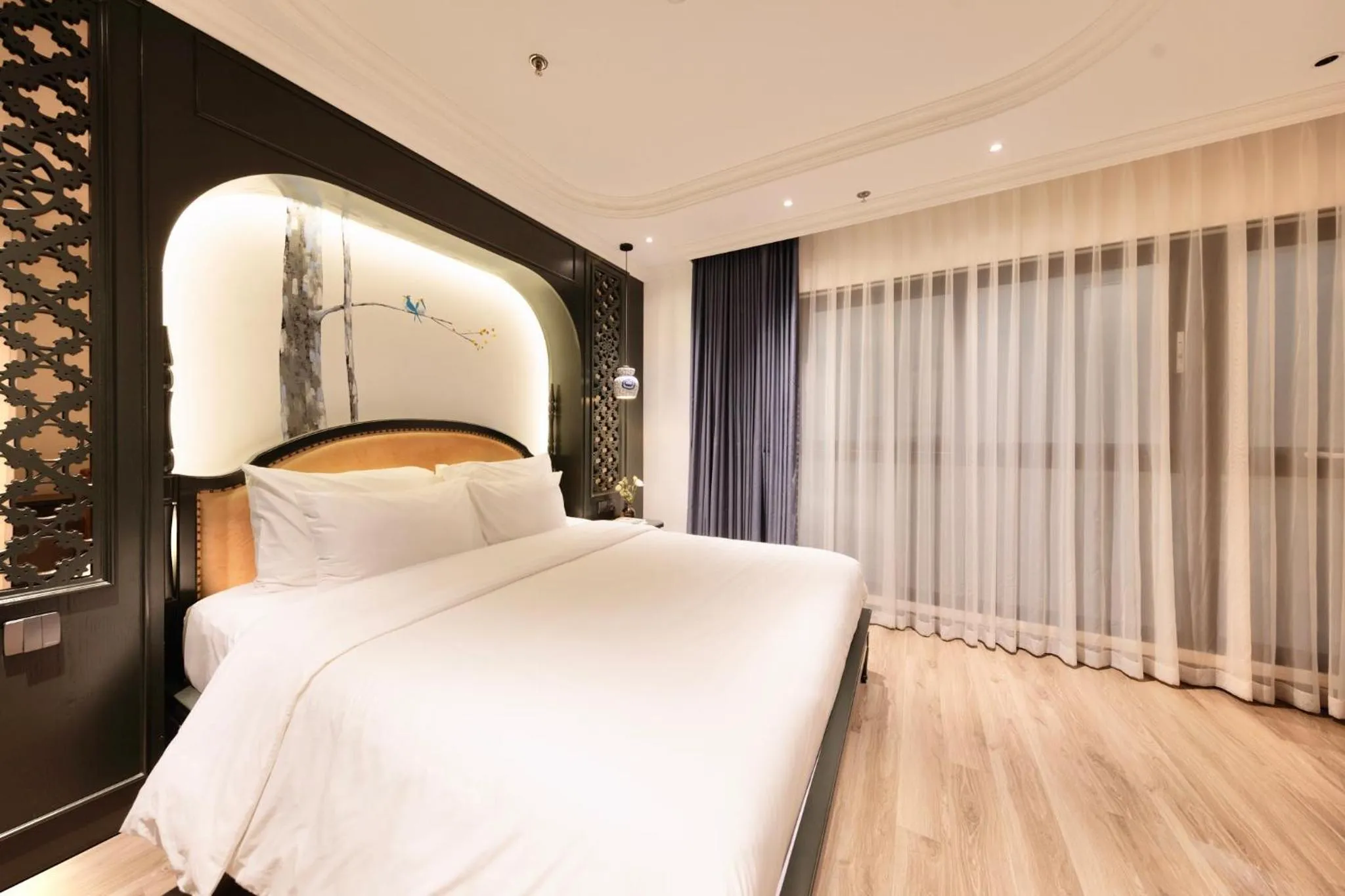 Bed in Eli Rina Hotel