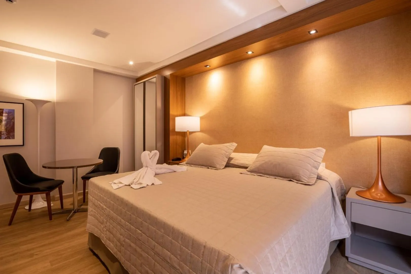 Bed in Hotel Bahamas