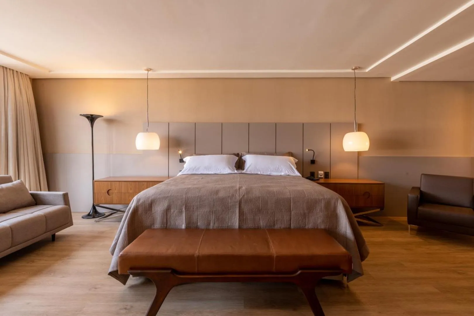 Bed in Hotel Bahamas