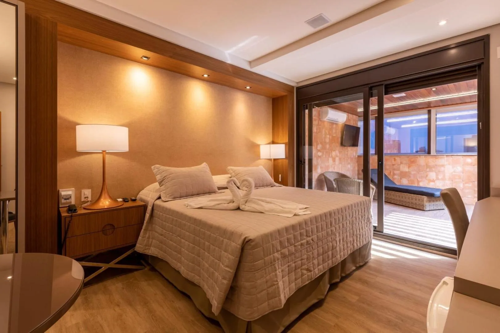 Bed in Hotel Bahamas