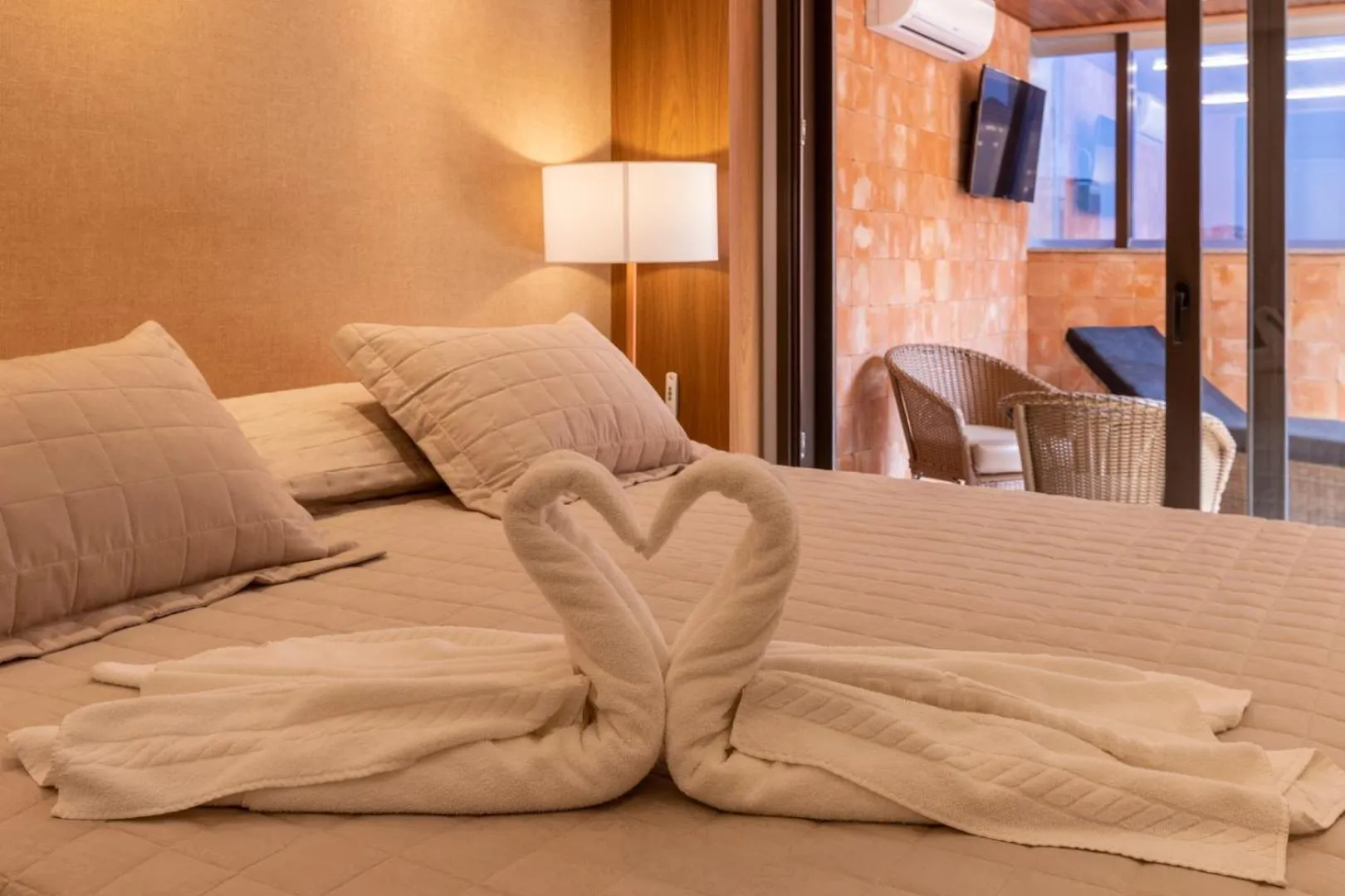 Bed in Hotel Bahamas