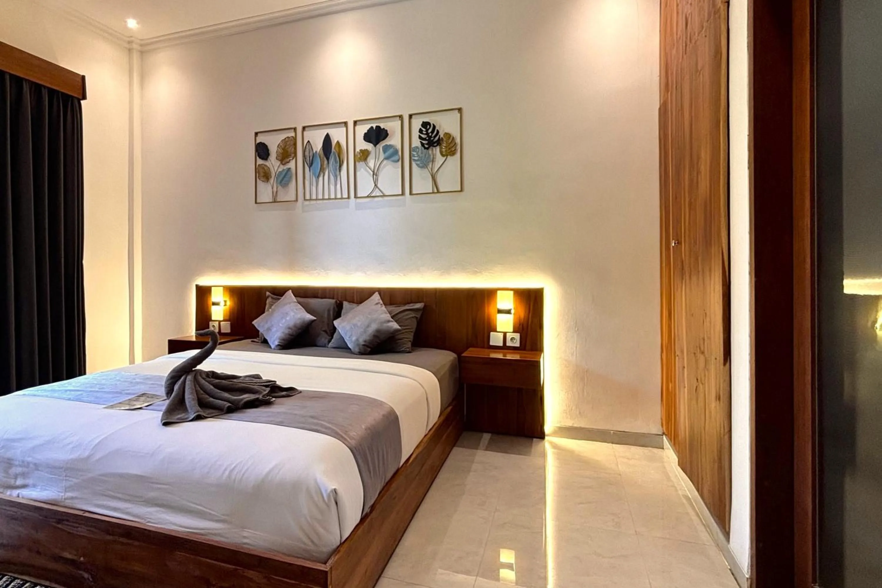 Bed in Bali Bata Canggu Guesthouse