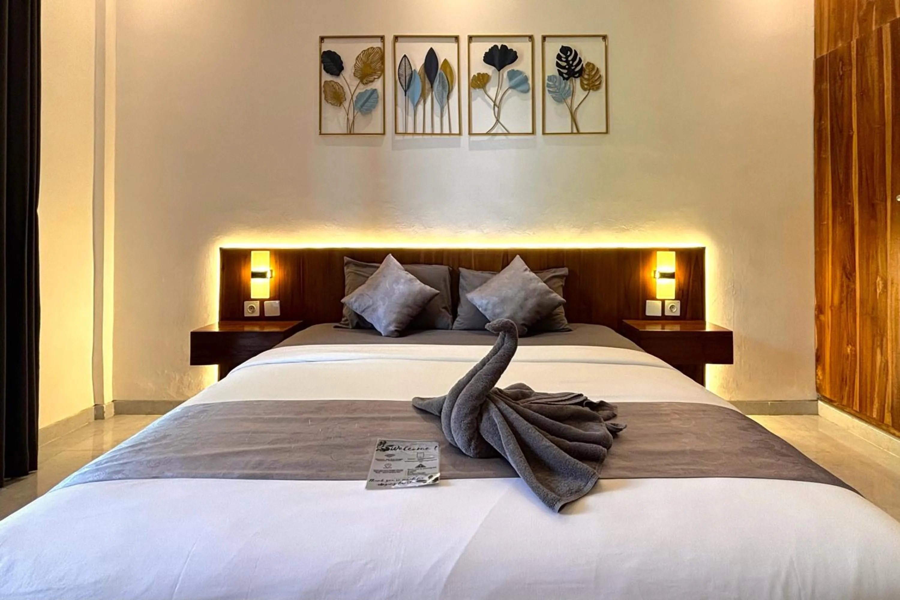 Bedroom, Bed in Bali Bata Canggu Guesthouse