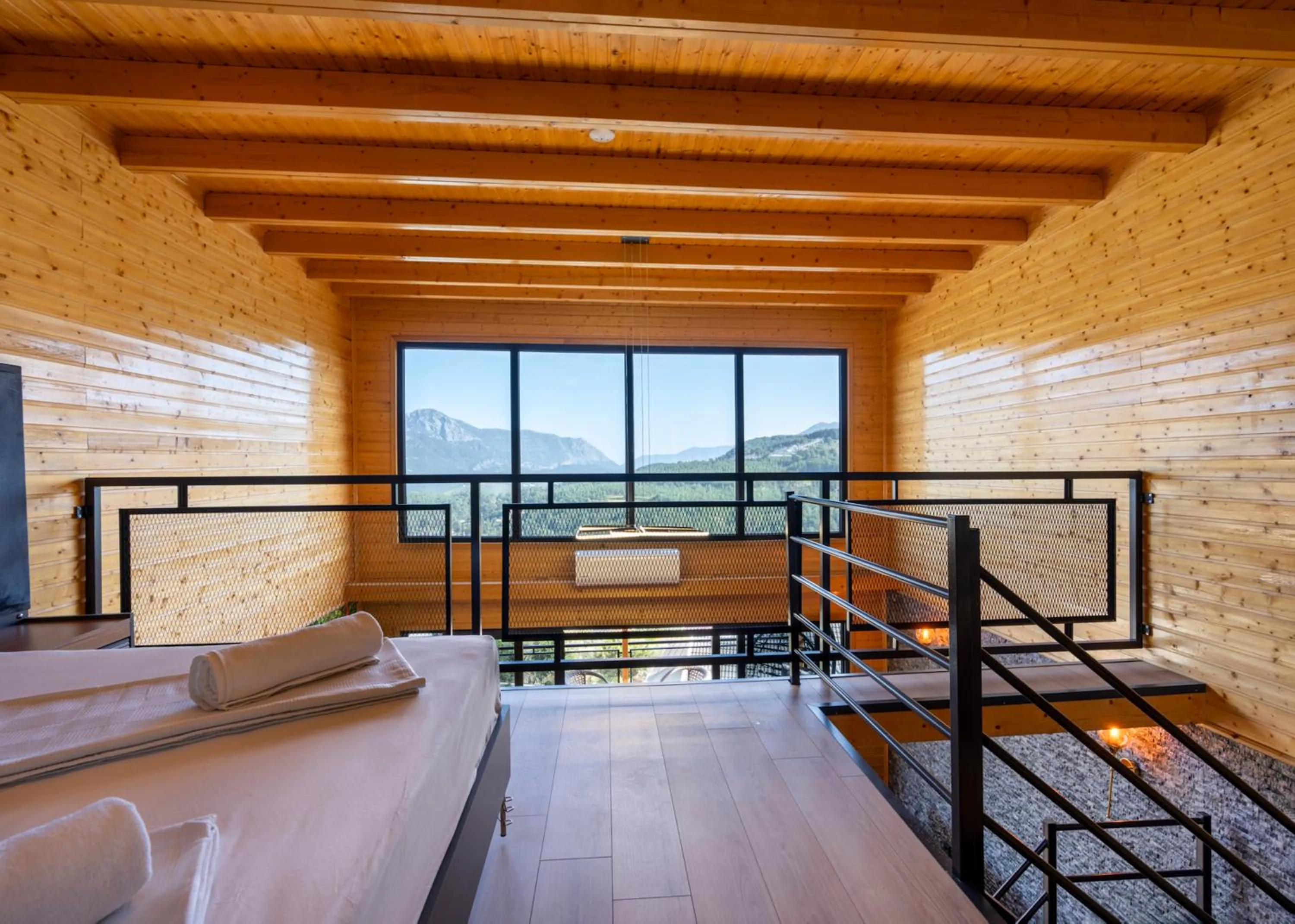 Bed in La Veranda Villas