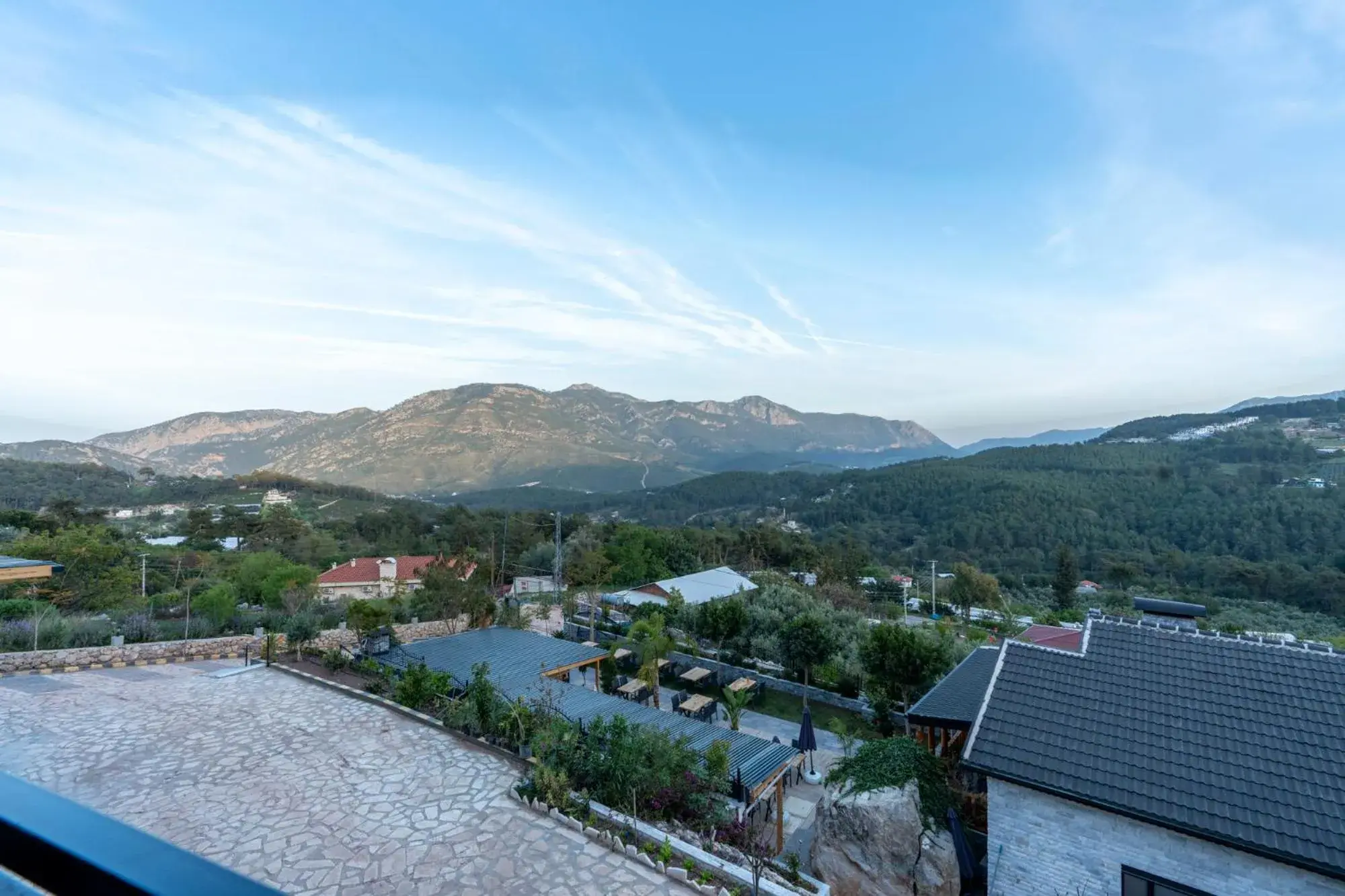 Pool view in La Veranda Villas Pool view in La Veranda Villas