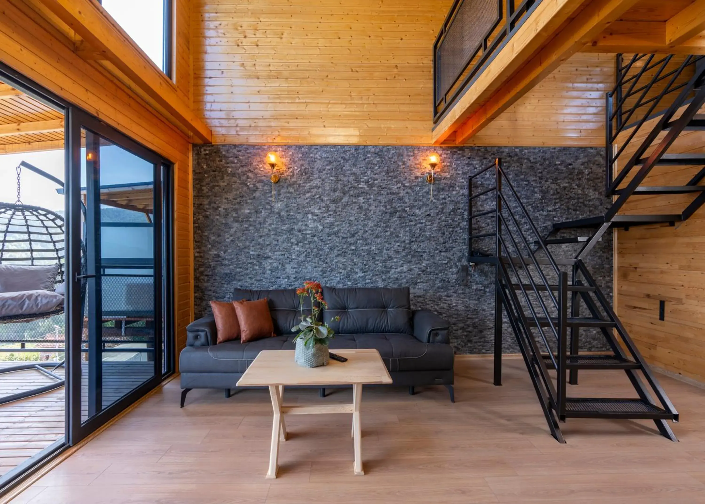 Living room in La Veranda Villas Living room in La Veranda Villas