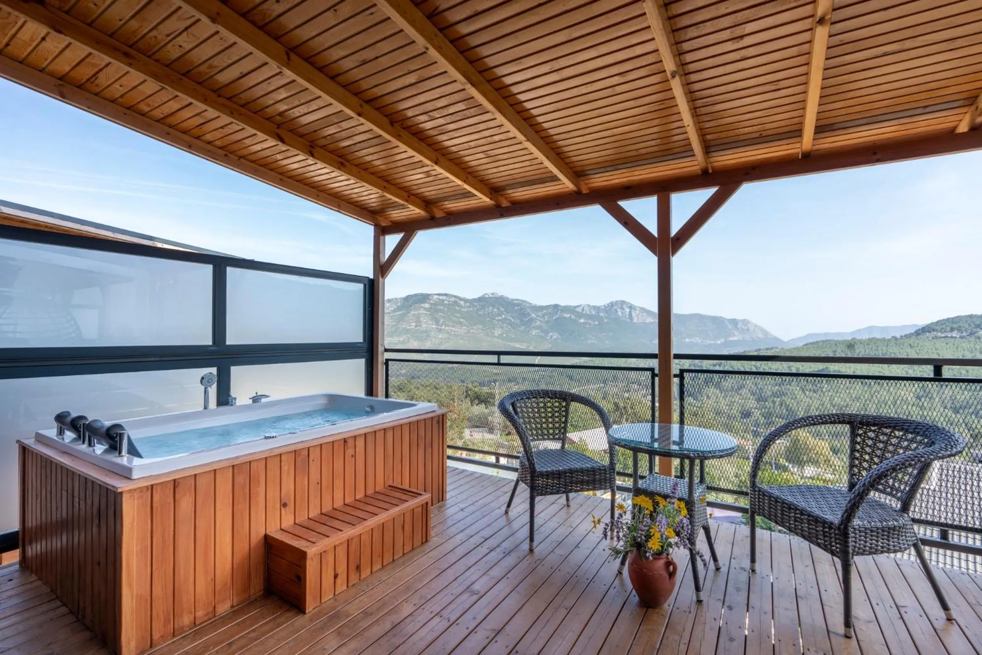 Patio in La Veranda Villas