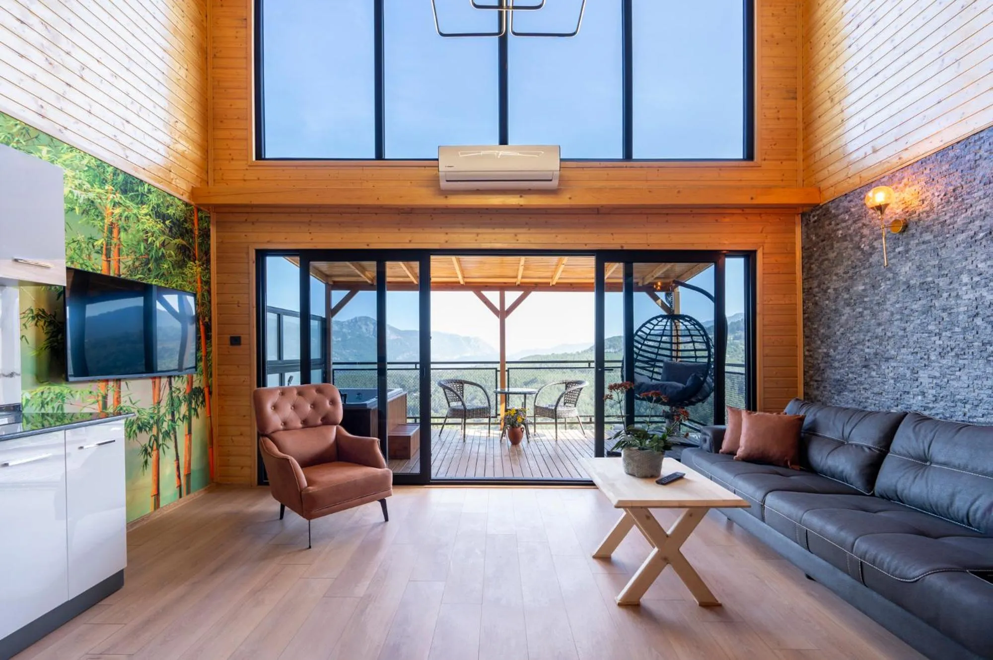 Living room in La Veranda Villas