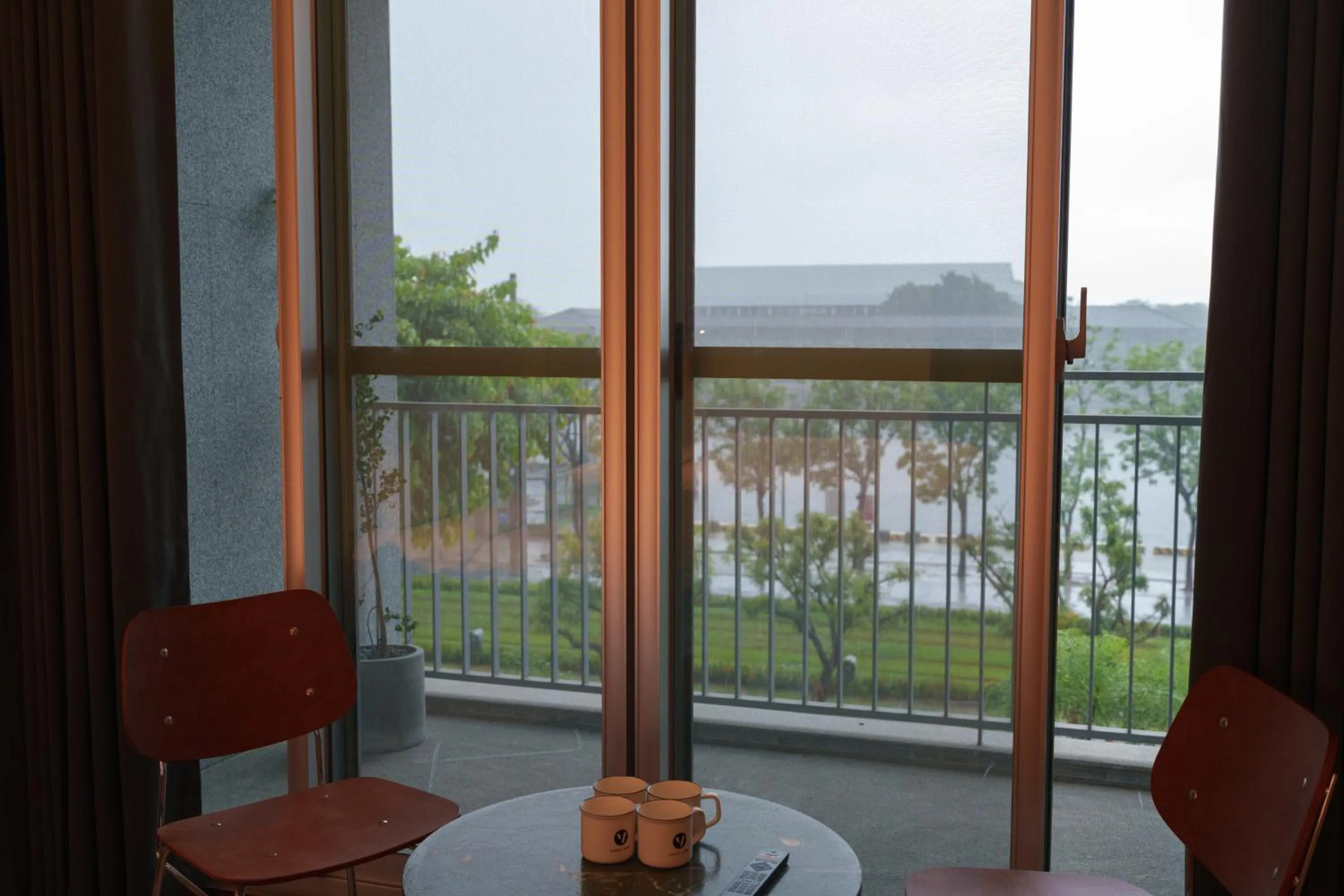 Balcony/Terrace in PAPO'A Harbor Hotel