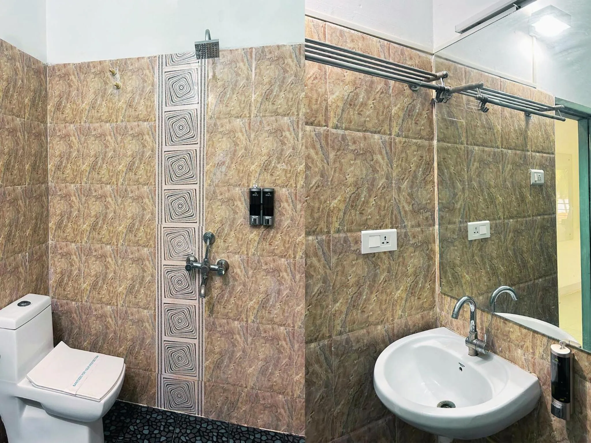 Toilet in Bay Breeze Resorts & Hotels