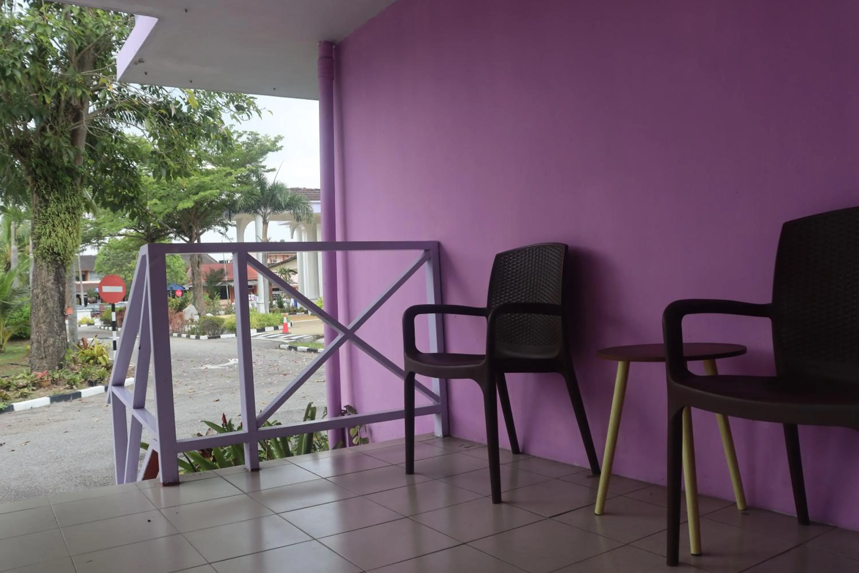 Balcony/Terrace in Bunga Raya Resort Parit Buntar