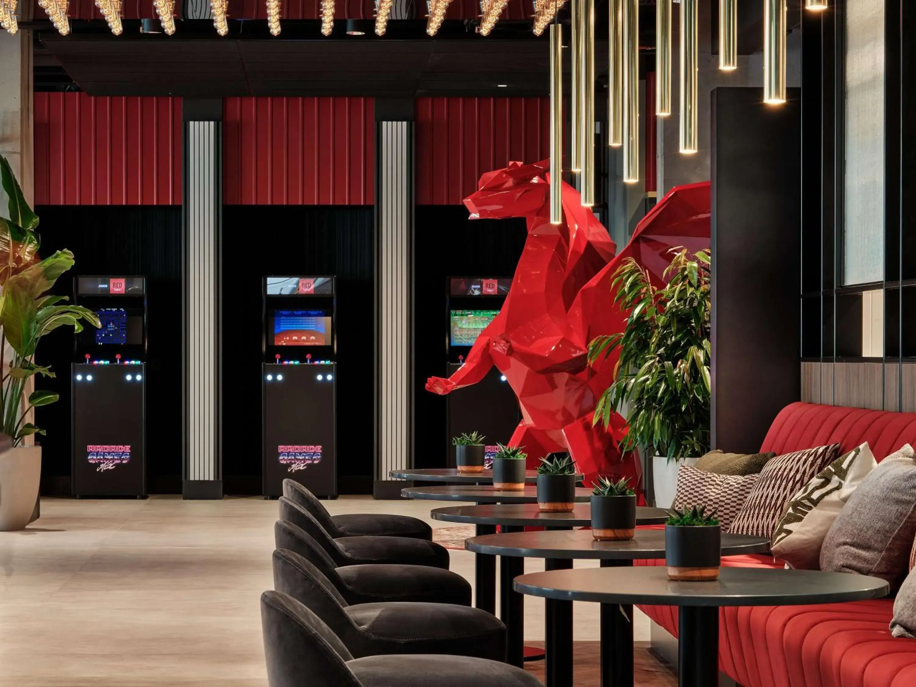 Lobby or reception in Radisson RED Hotel & Radisson RED Apartments, Kraków Lobby or reception in Radisson RED Hotel & Radisson RED Apartments, Kraków