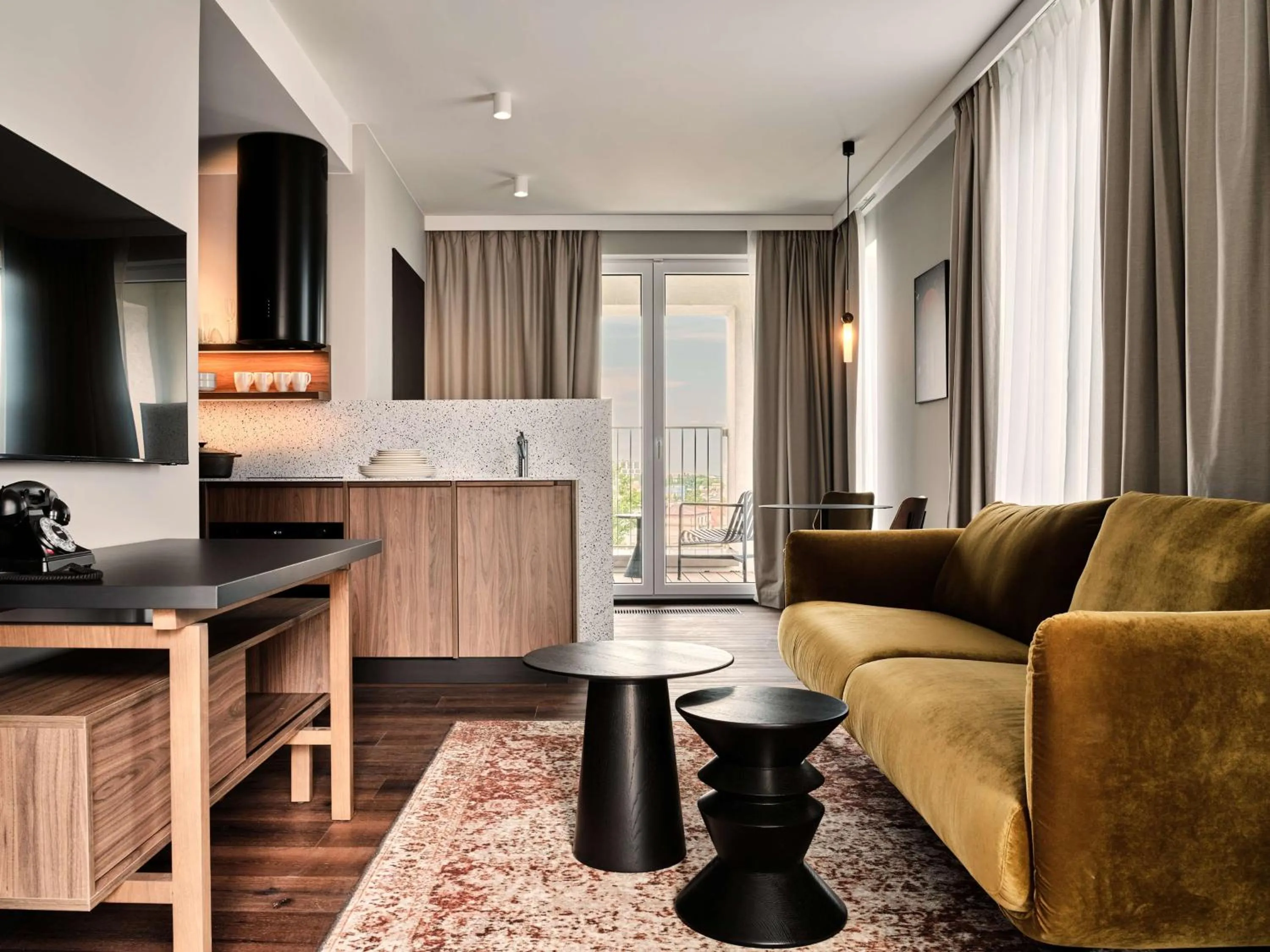 Kitchen or kitchenette in Radisson RED Hotel & Radisson RED Apartments, Kraków