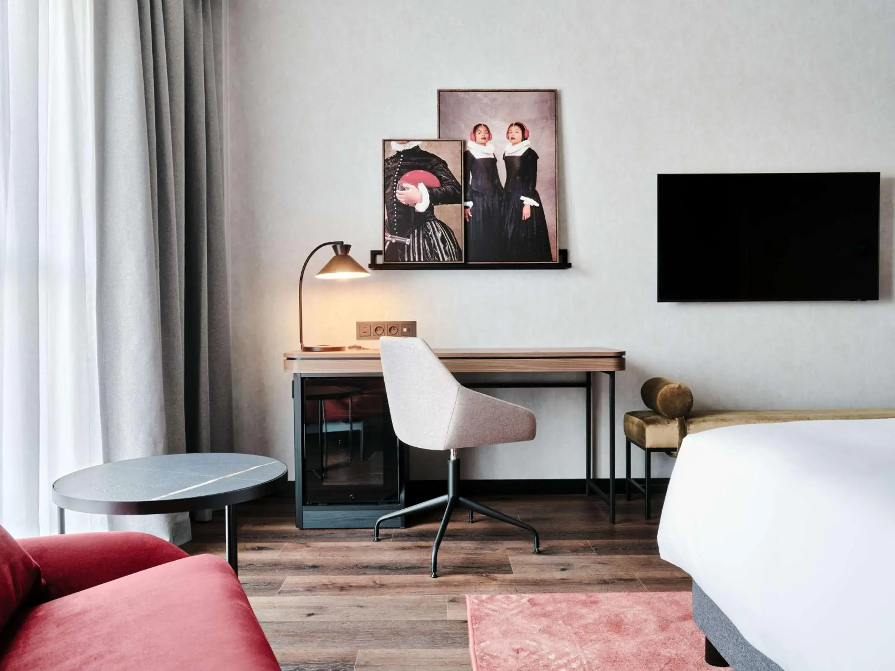 Bedroom, Bed in Radisson RED Hotel & Radisson RED Apartments, Kraków Bedroom, Bed in Radisson RED Hotel & Radisson RED Apartments, Kraków