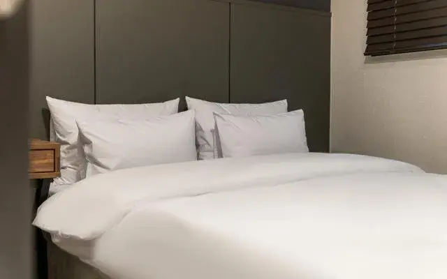 Bed in Brown Dot Hotel Suwon Jeongja Branch Bed in Brown Dot Hotel Suwon Jeongja Branch