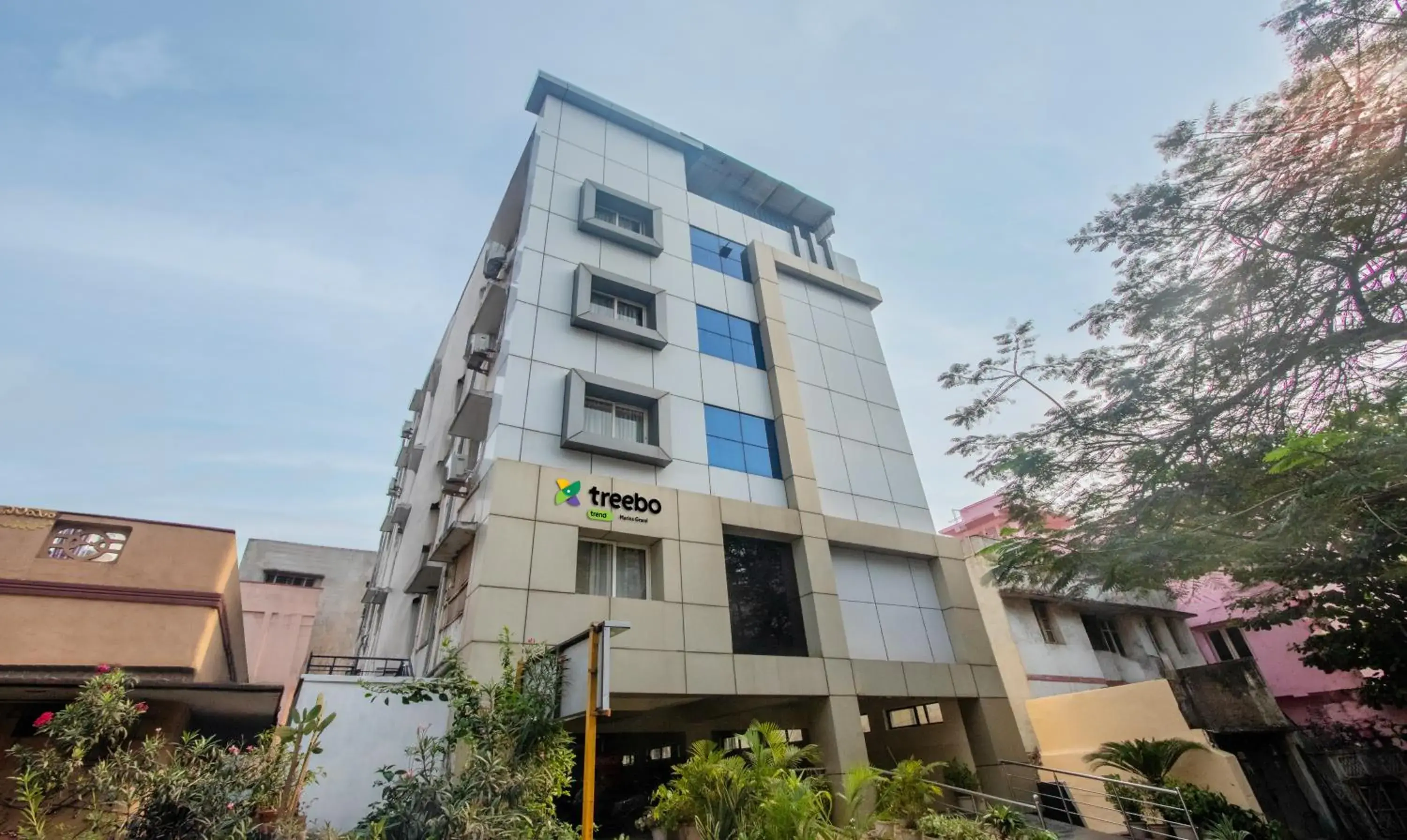 Facade/entrance in Treebo Marina Grand, Railway station Facade/entrance in Treebo Marina Grand, Railway station