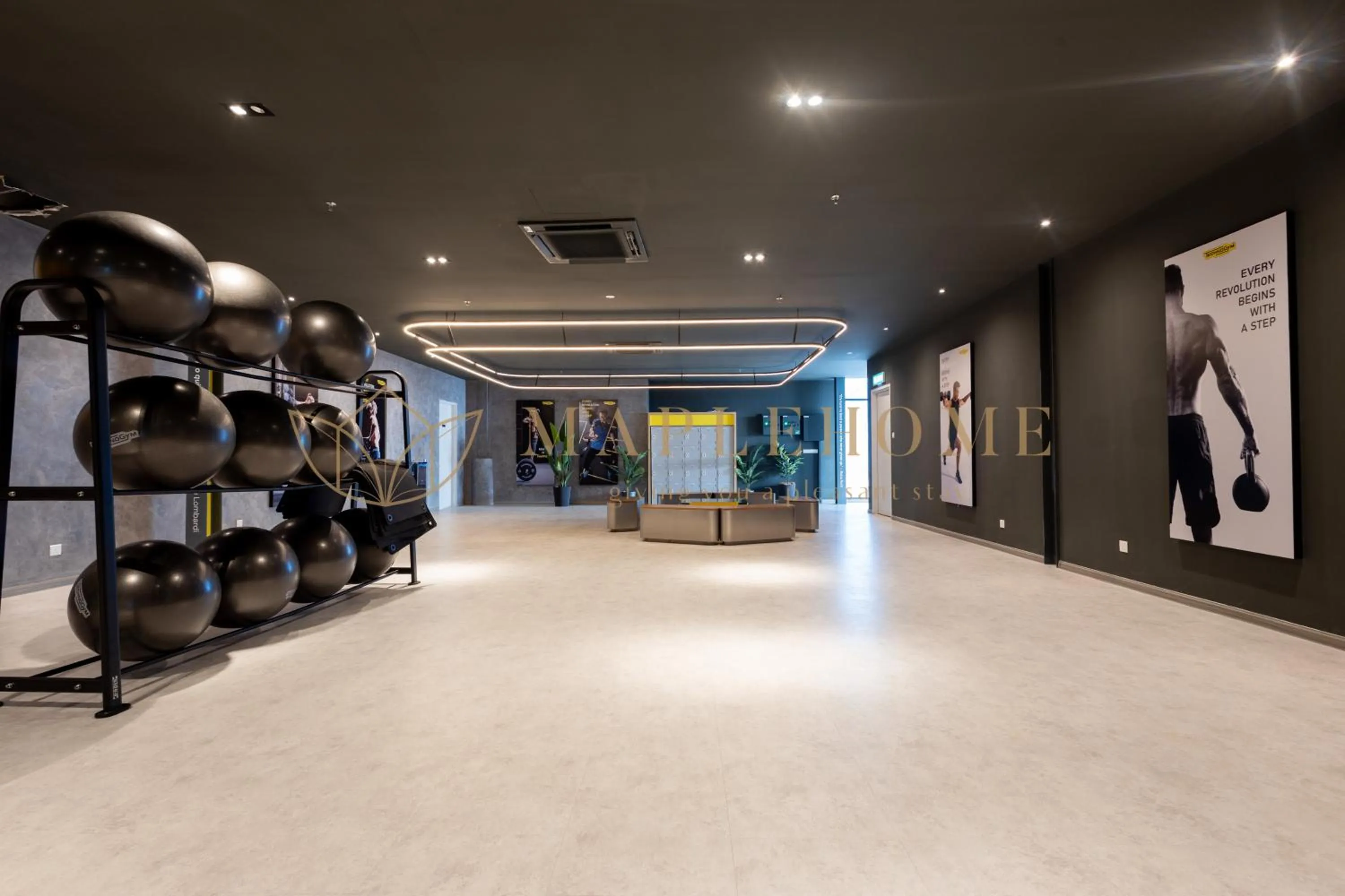 Fitness centre/facilities in Sunsuria Forum Premier Suites Setia Alam
