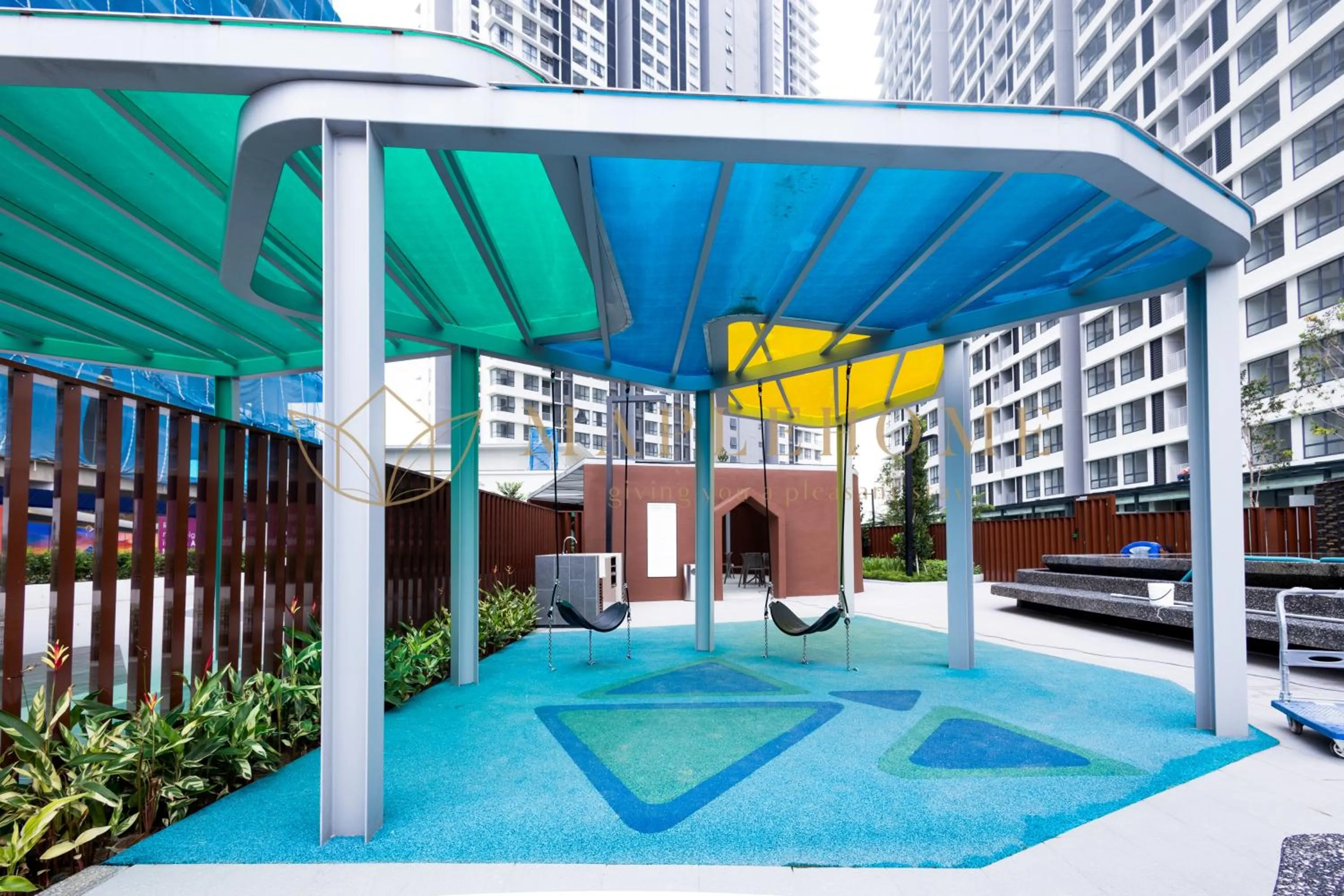 Children play ground in Sunsuria Forum Premier Suites Setia Alam