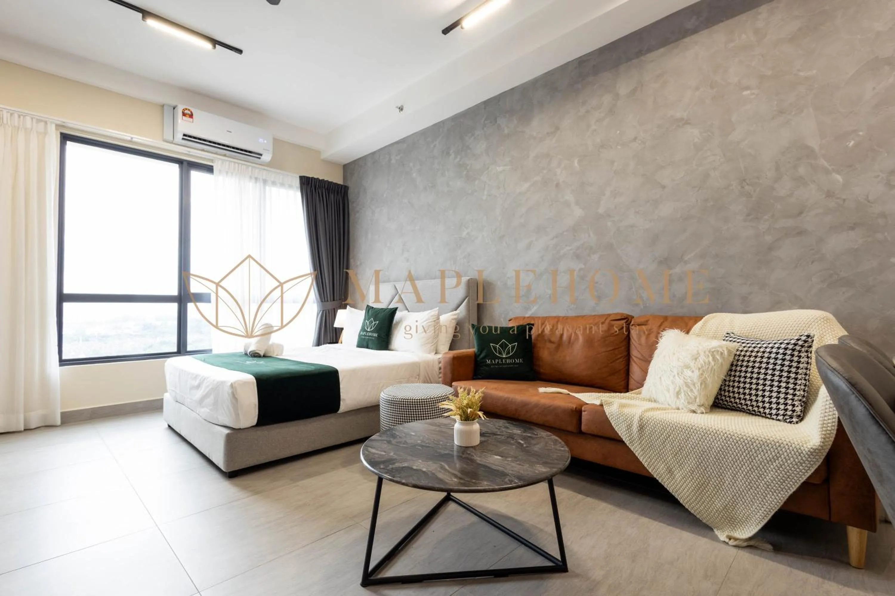 Bed in Sunsuria Forum Premier Suites Setia Alam