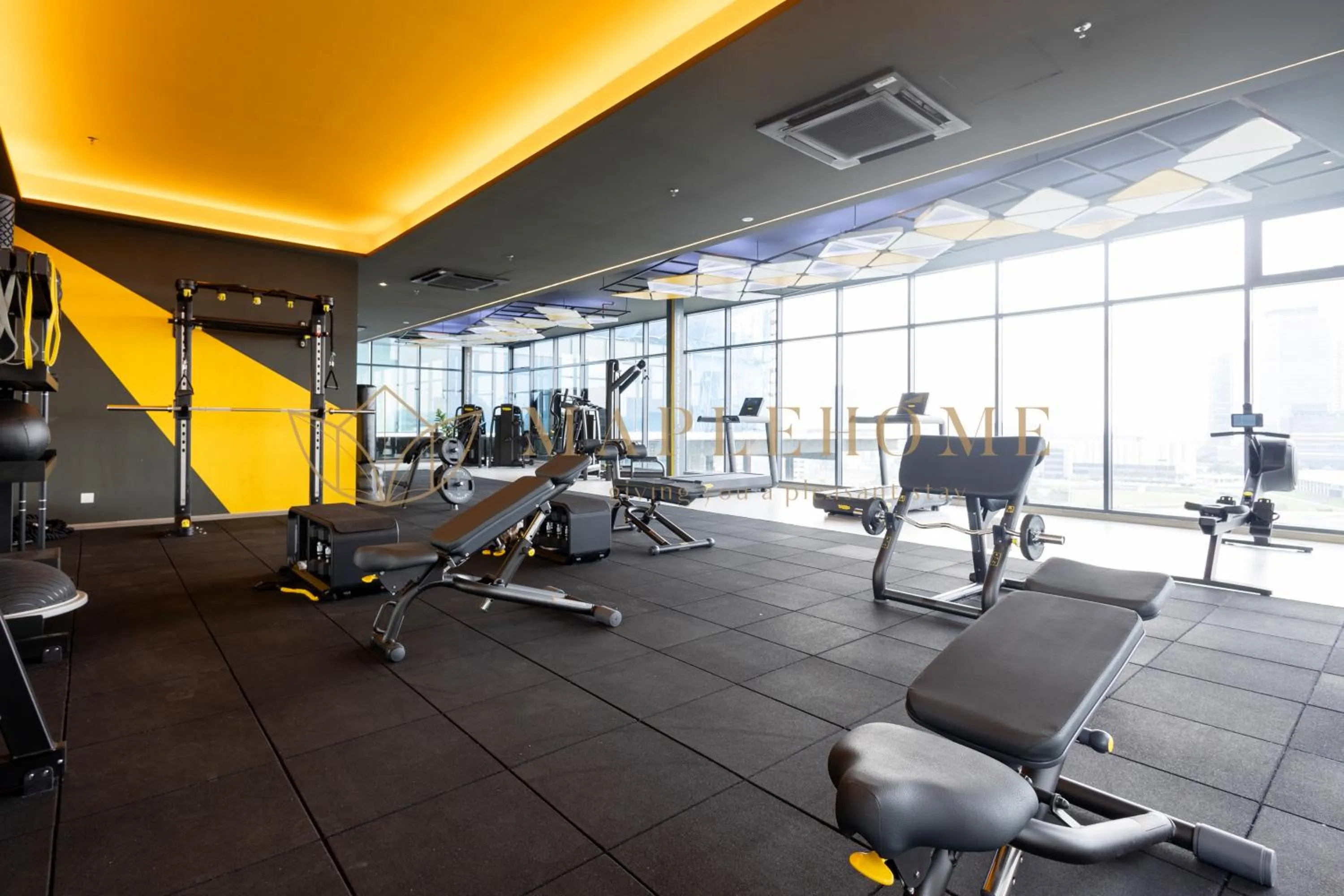 Fitness centre/facilities in Sunsuria Forum Premier Suites Setia Alam