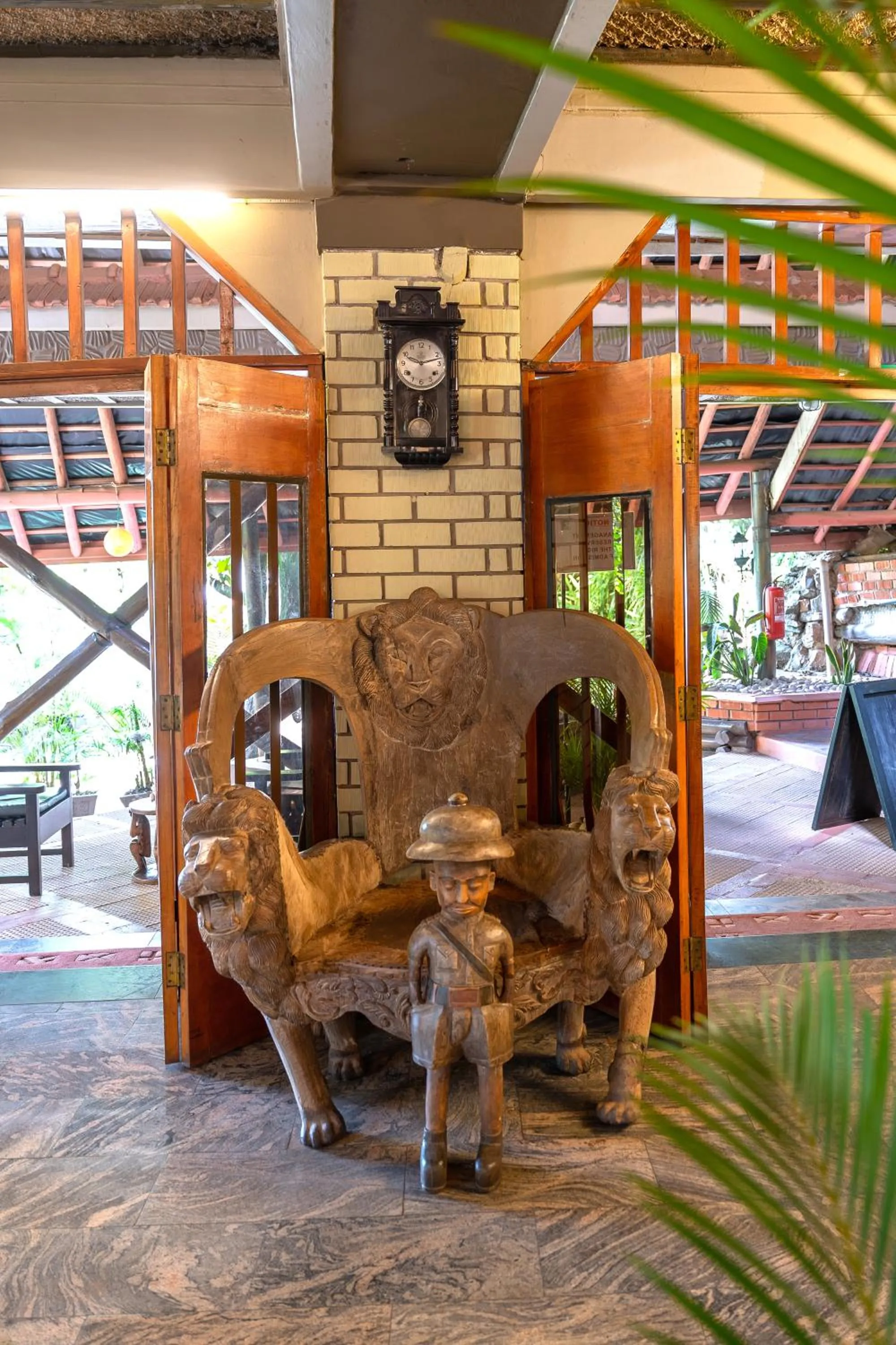 Decorative detail in Forest Cottages