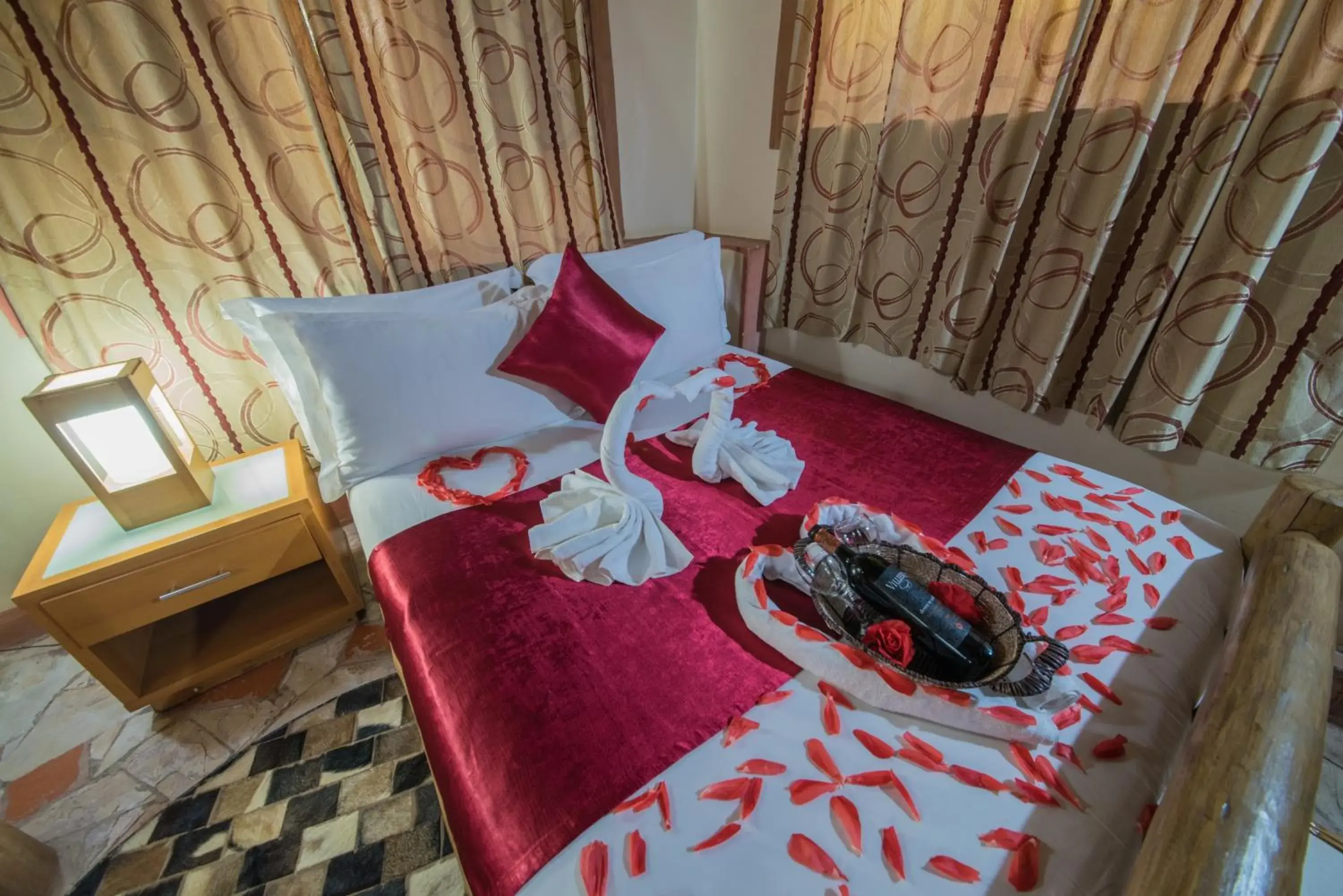 Bed in Forest Cottages Bed in Forest Cottages