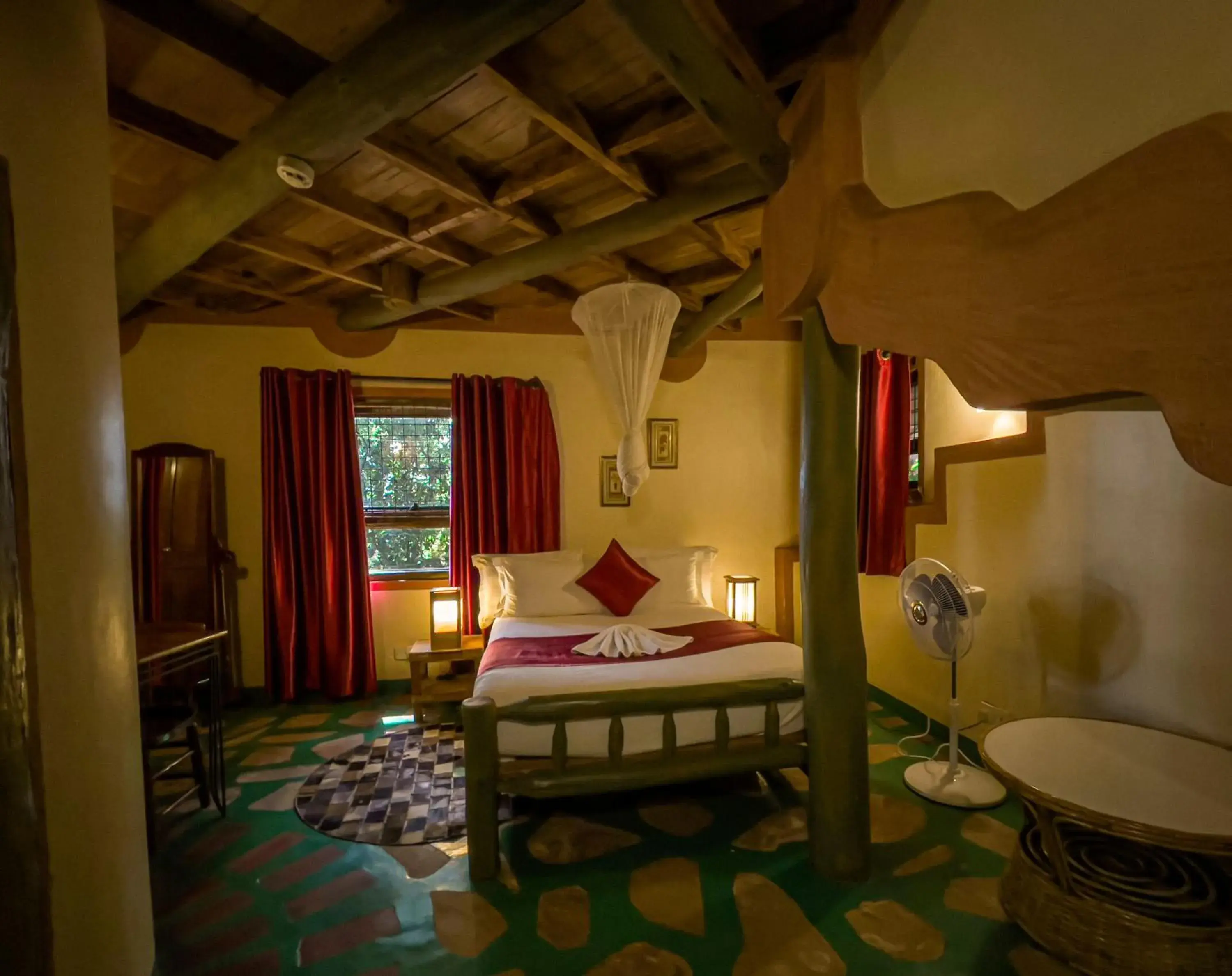 Bed in Forest Cottages Bed in Forest Cottages