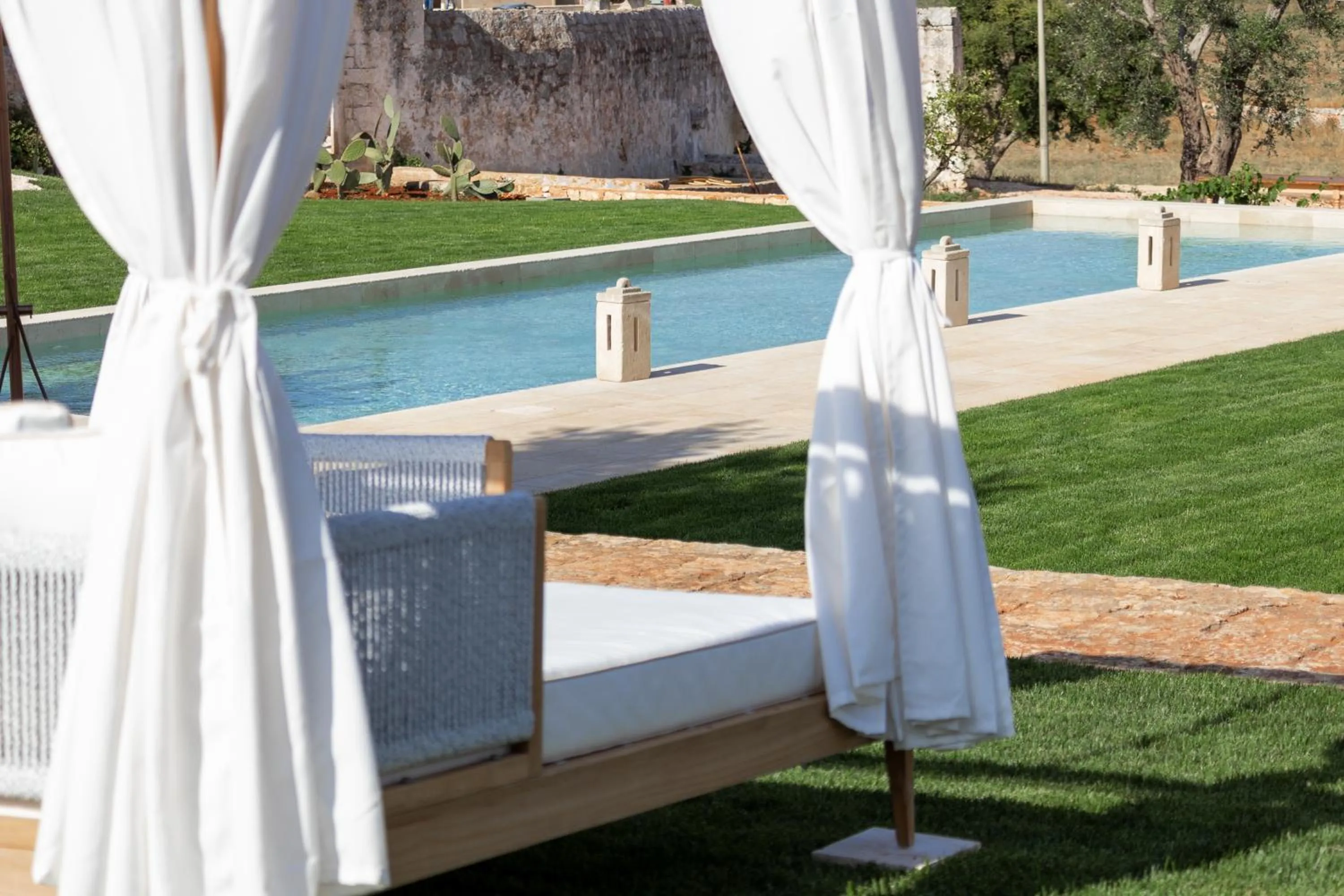 Swimming pool in Masseria Valentina