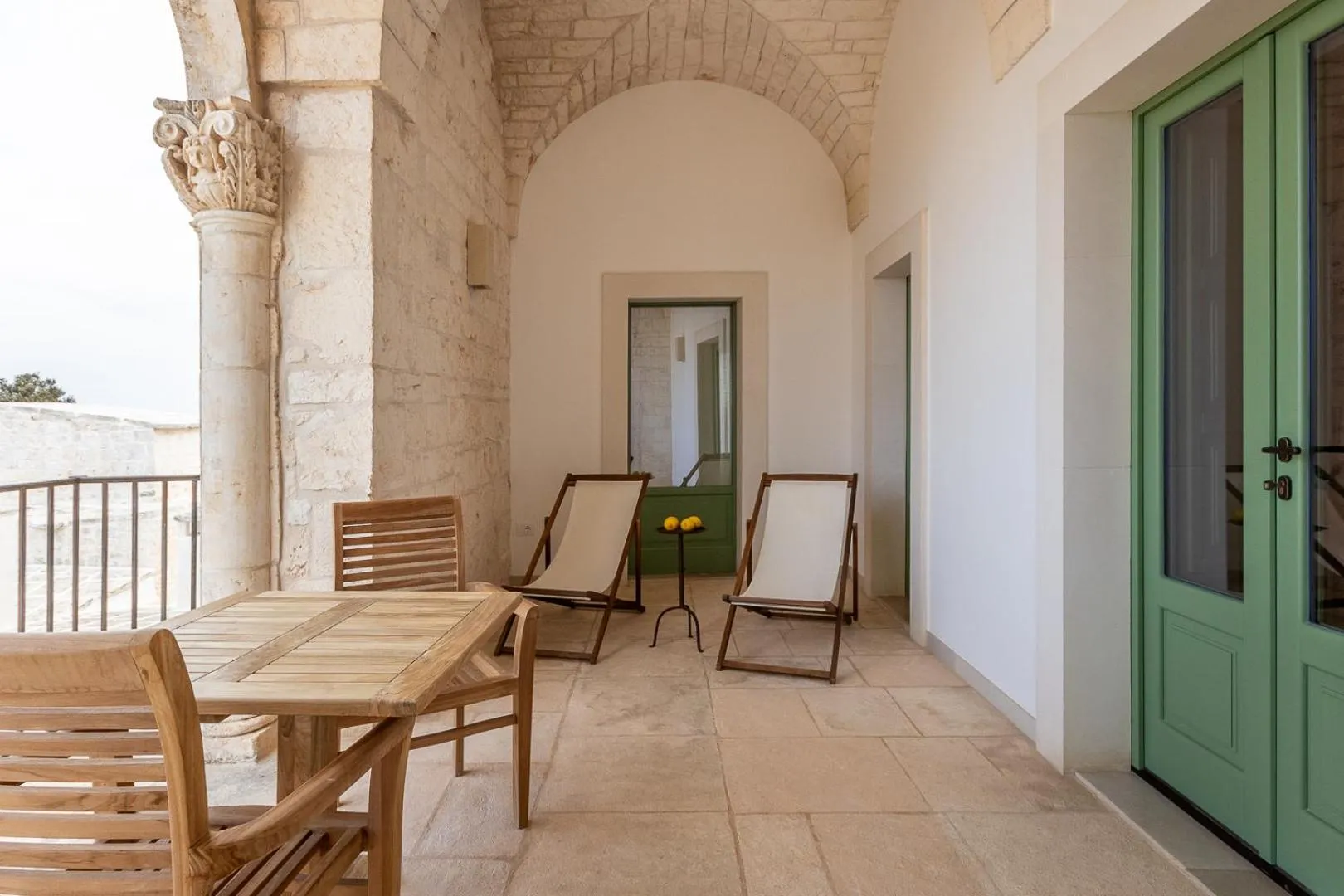Balcony/Terrace in Masseria Valentina