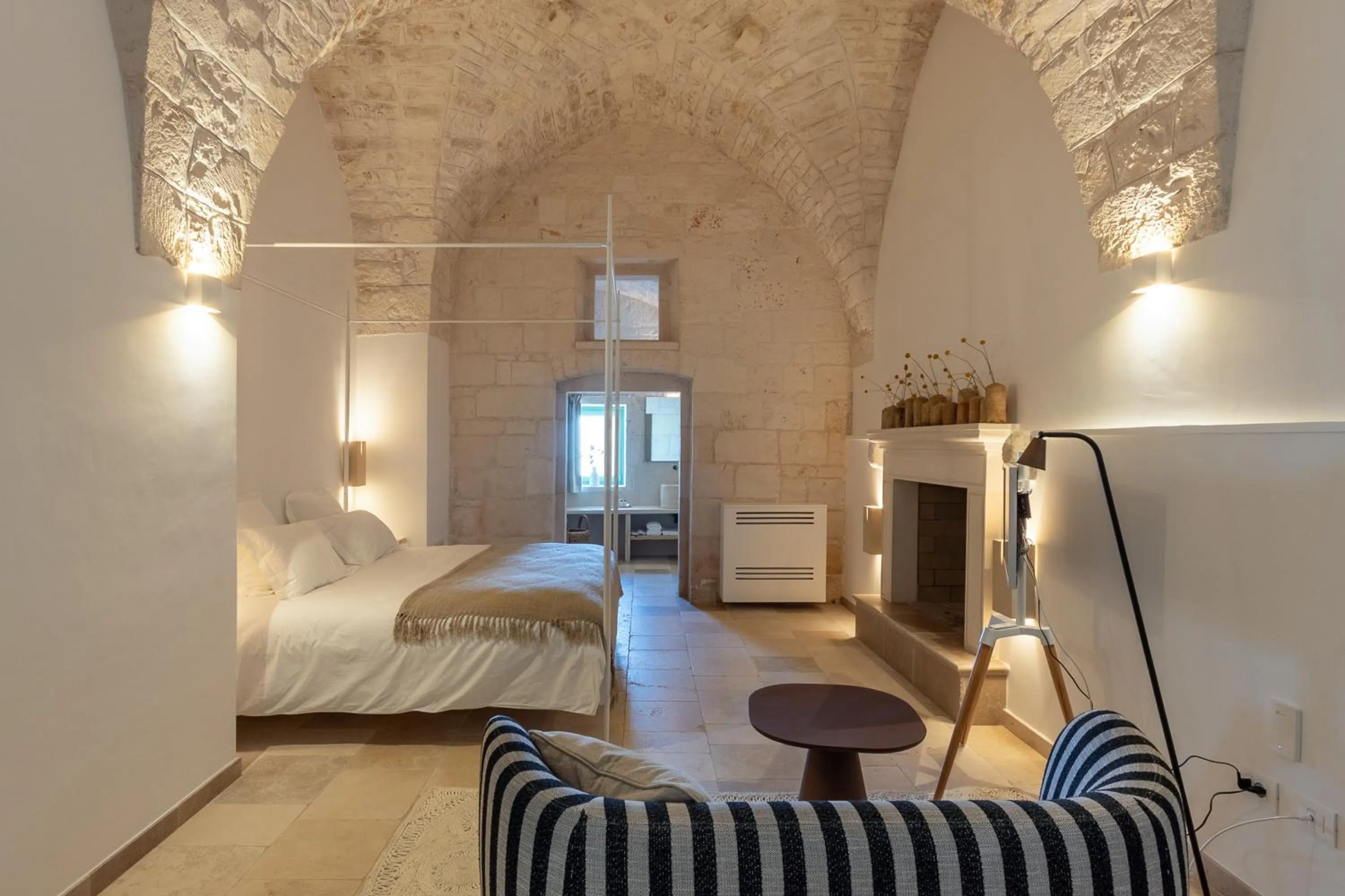 Bedroom, Bed in Masseria Valentina